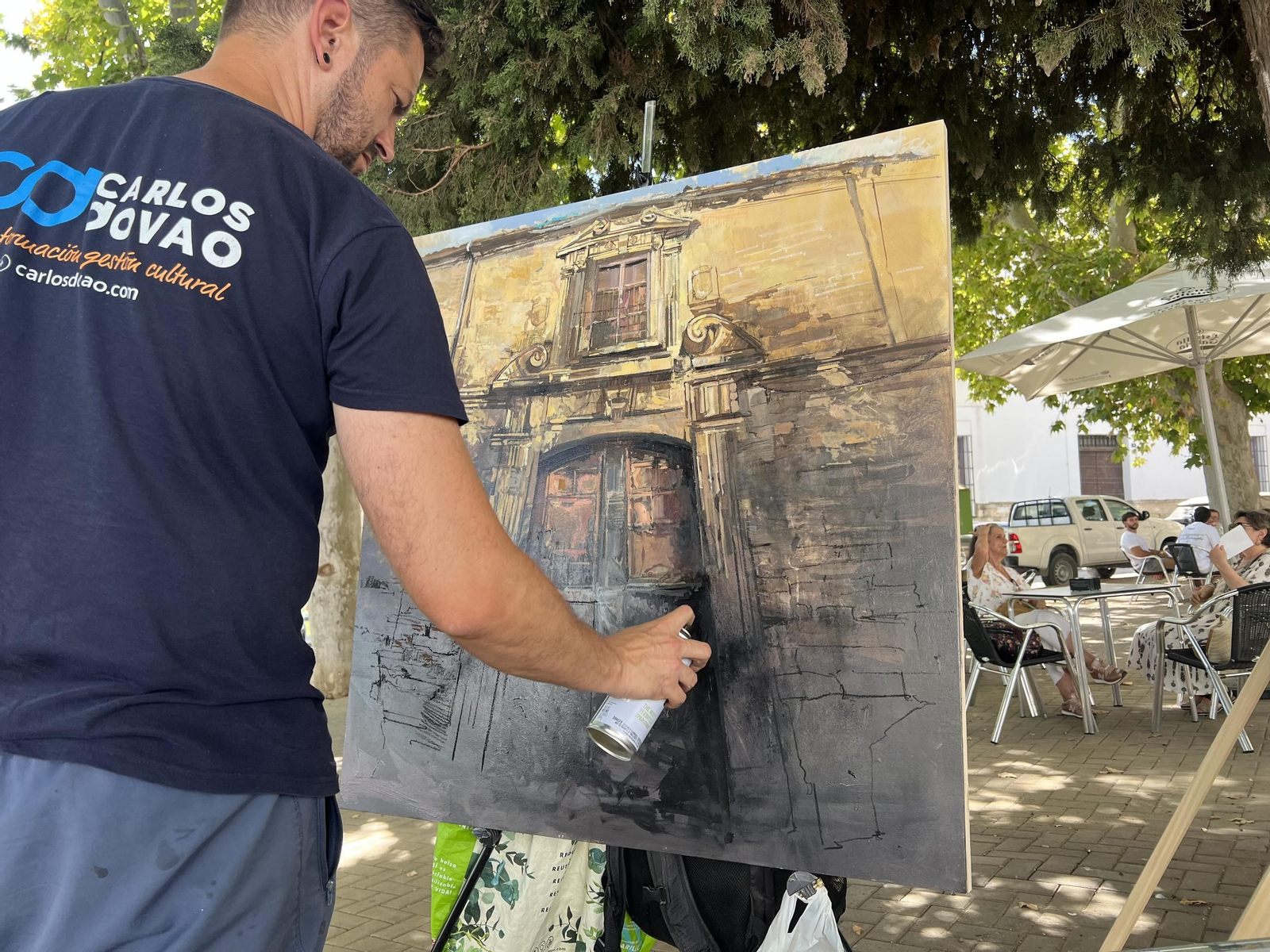 Las mejores fotos del VIII Premio Nacional de Pintura Rápida de Montilla