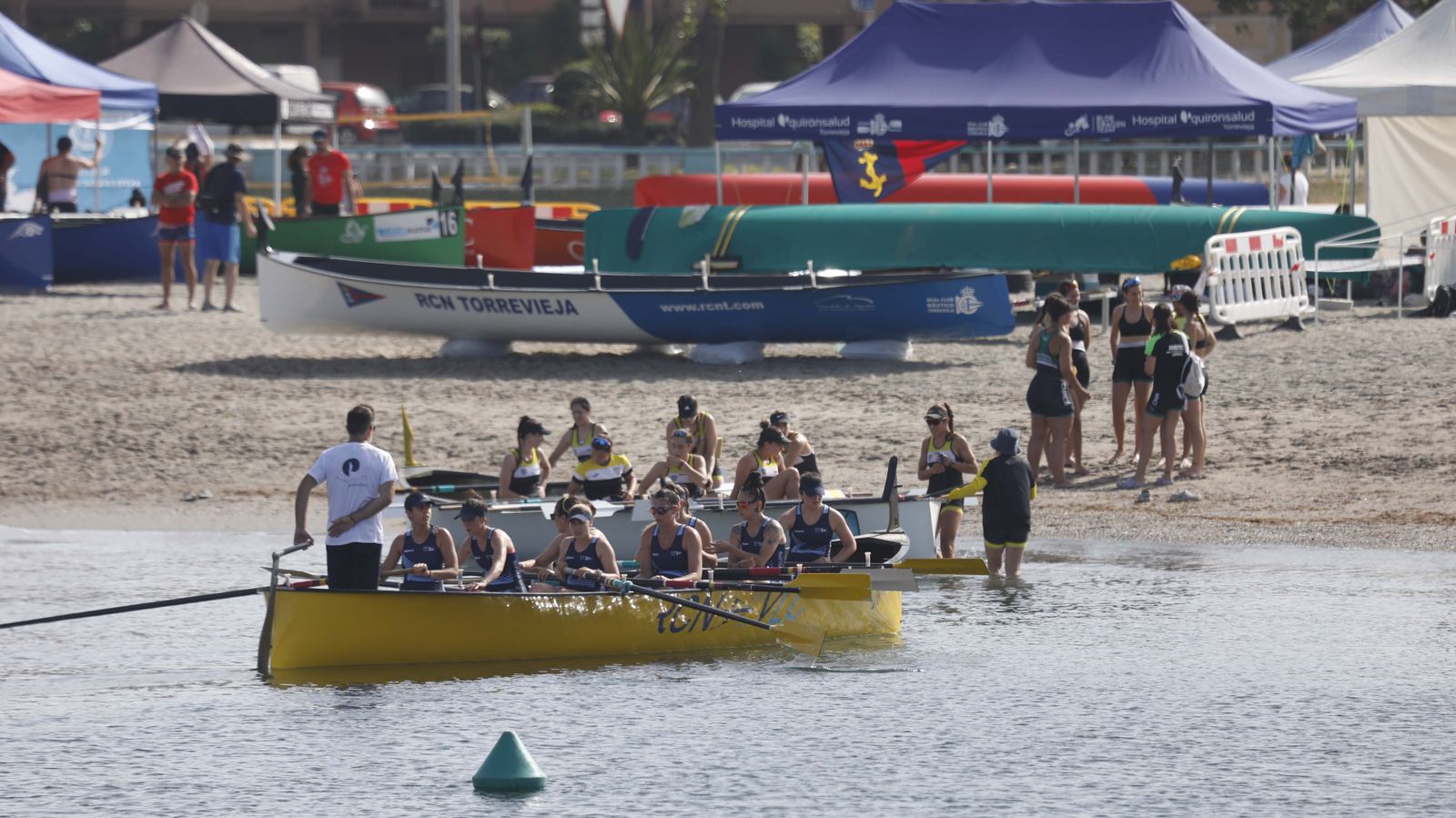 Las fotos de la segunda jornada del Campeonato de España de remo en banco fijo LLaut de La Línea