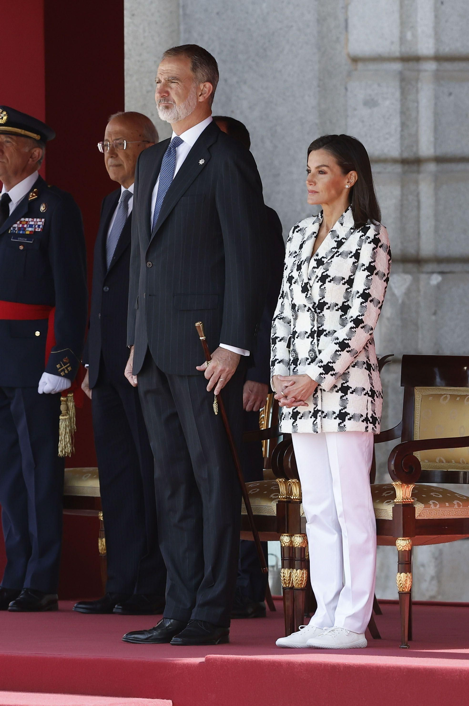 Los Reyes presiden los actos del bicentenario de la Policía Nacional
