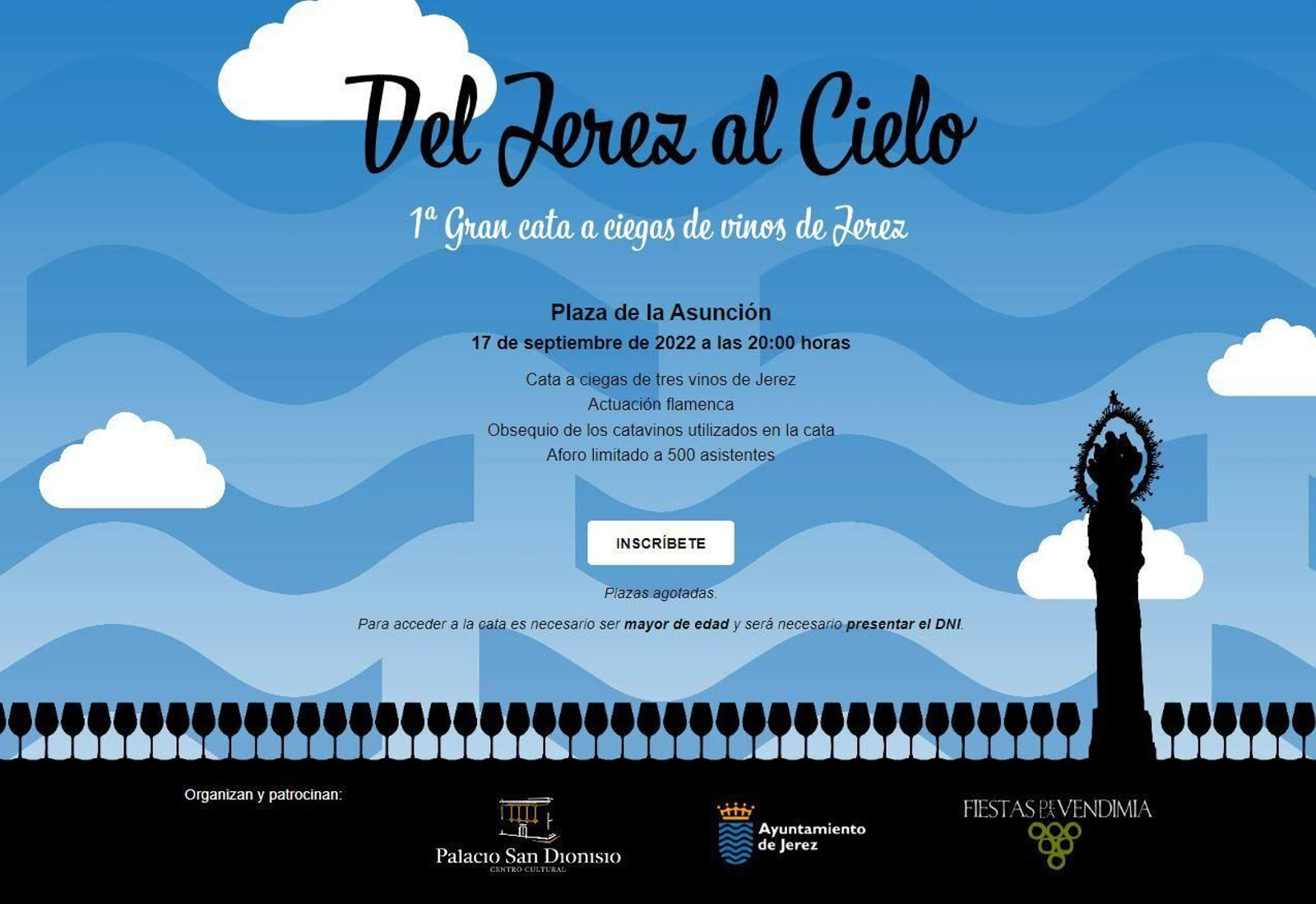 Cata a ciegas 'Del jerez al cielo'