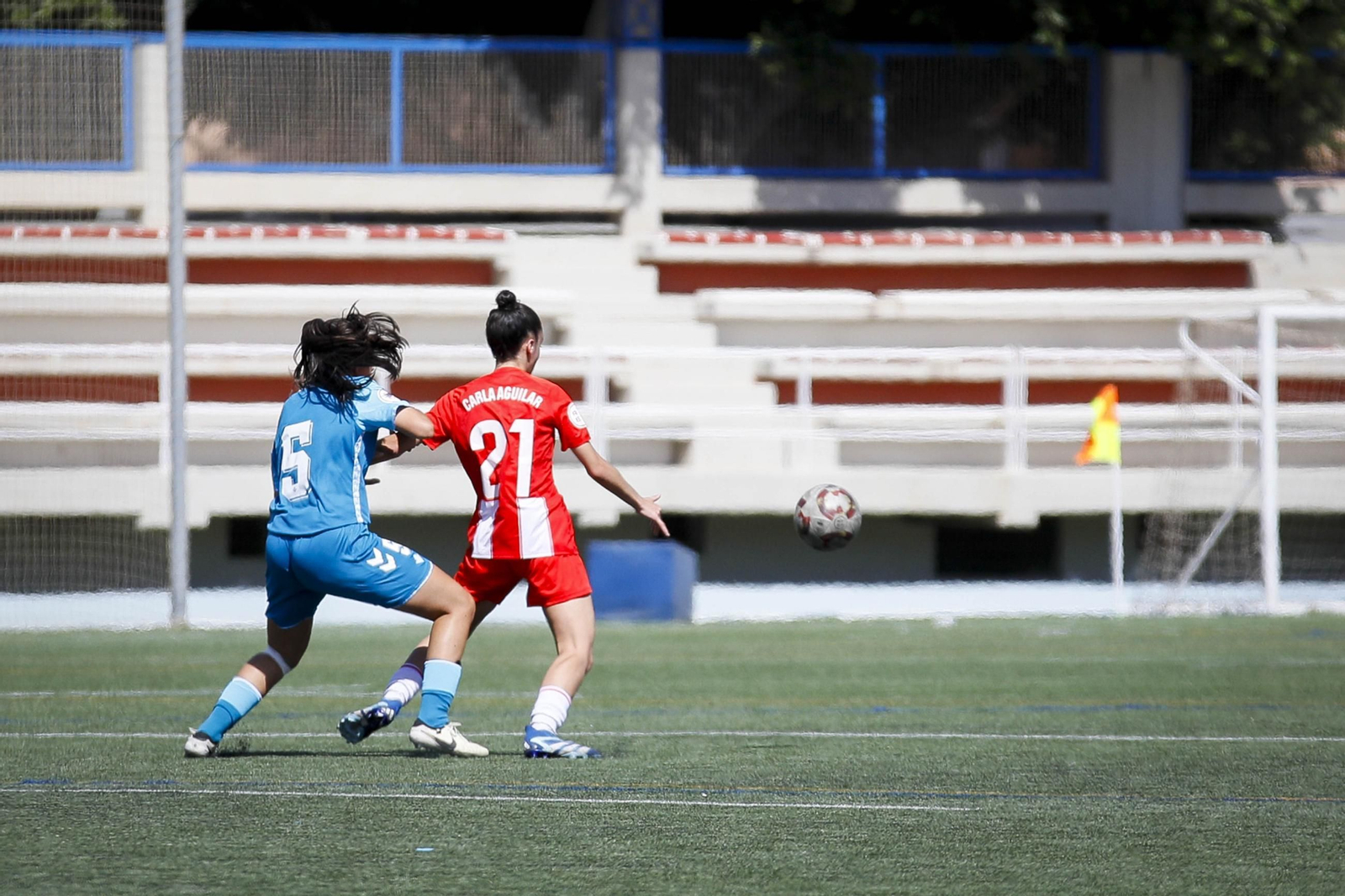 Las imágenes del partido de fútbol del Almería femenino contra el Betis B