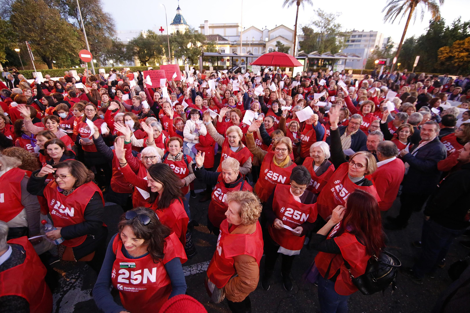 La manifestación en Córdoba contra la violencia de género, en fotografías