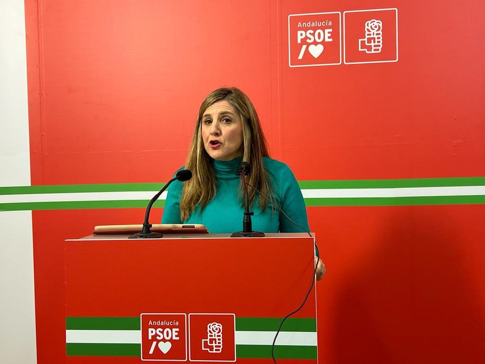 Irene García, vicepresidenta segunda de la Mesa del Parlamento andaluz.