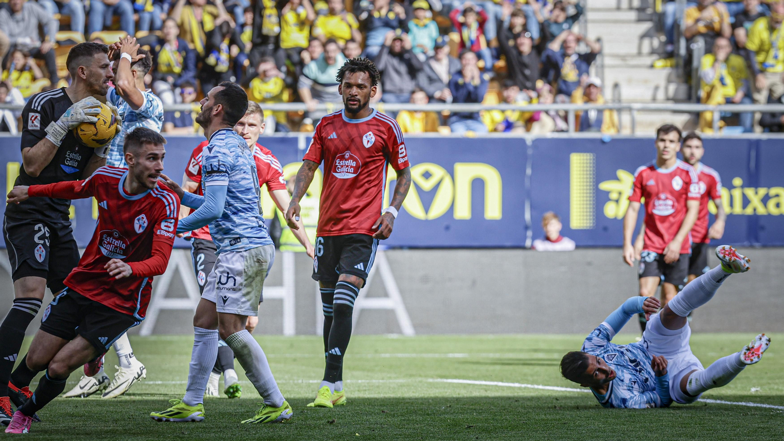 Partido de fútbol Cádiz CF - RC Celta.