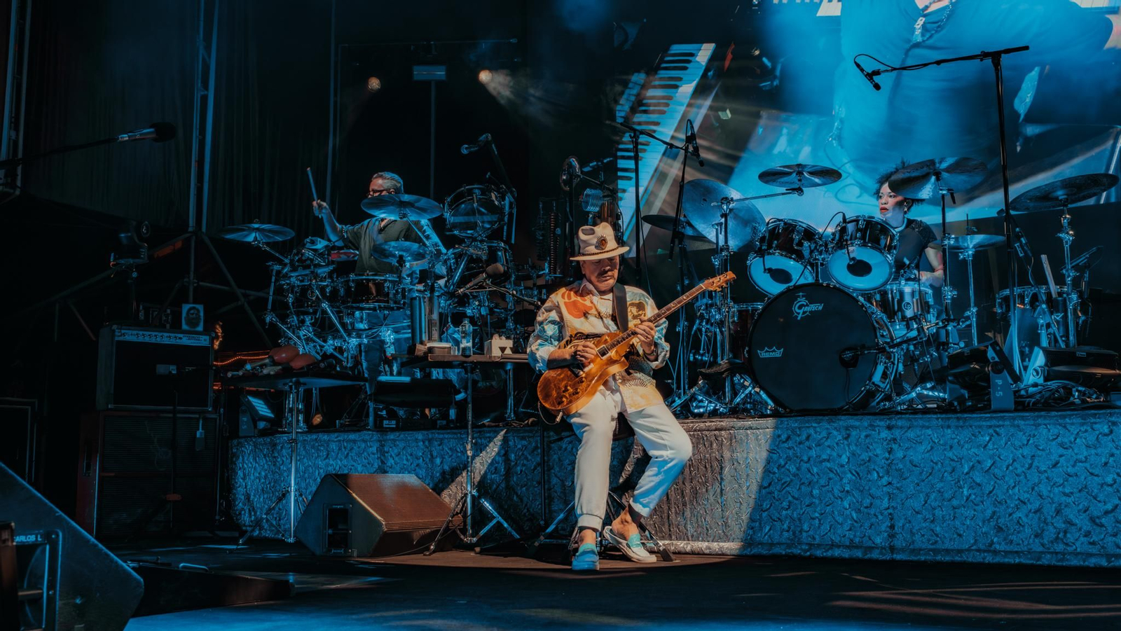 Las imágenes del concierto de Carlos Santana en Tío Pepe Festival en Jerez