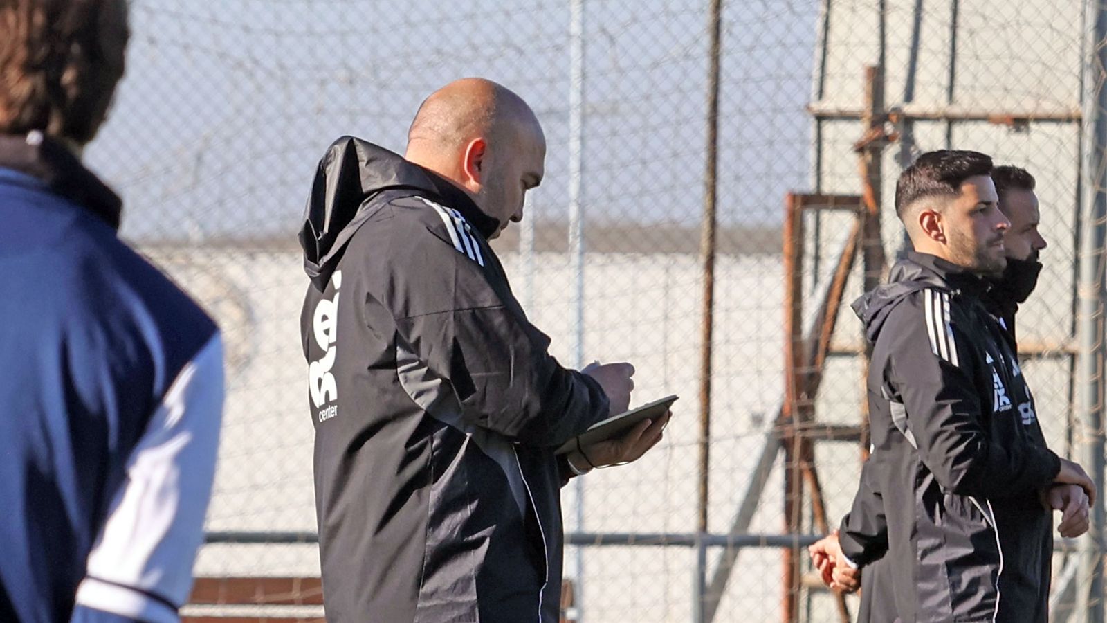 Imágenes del entrenamiento del Xerez CD en Picadueñas