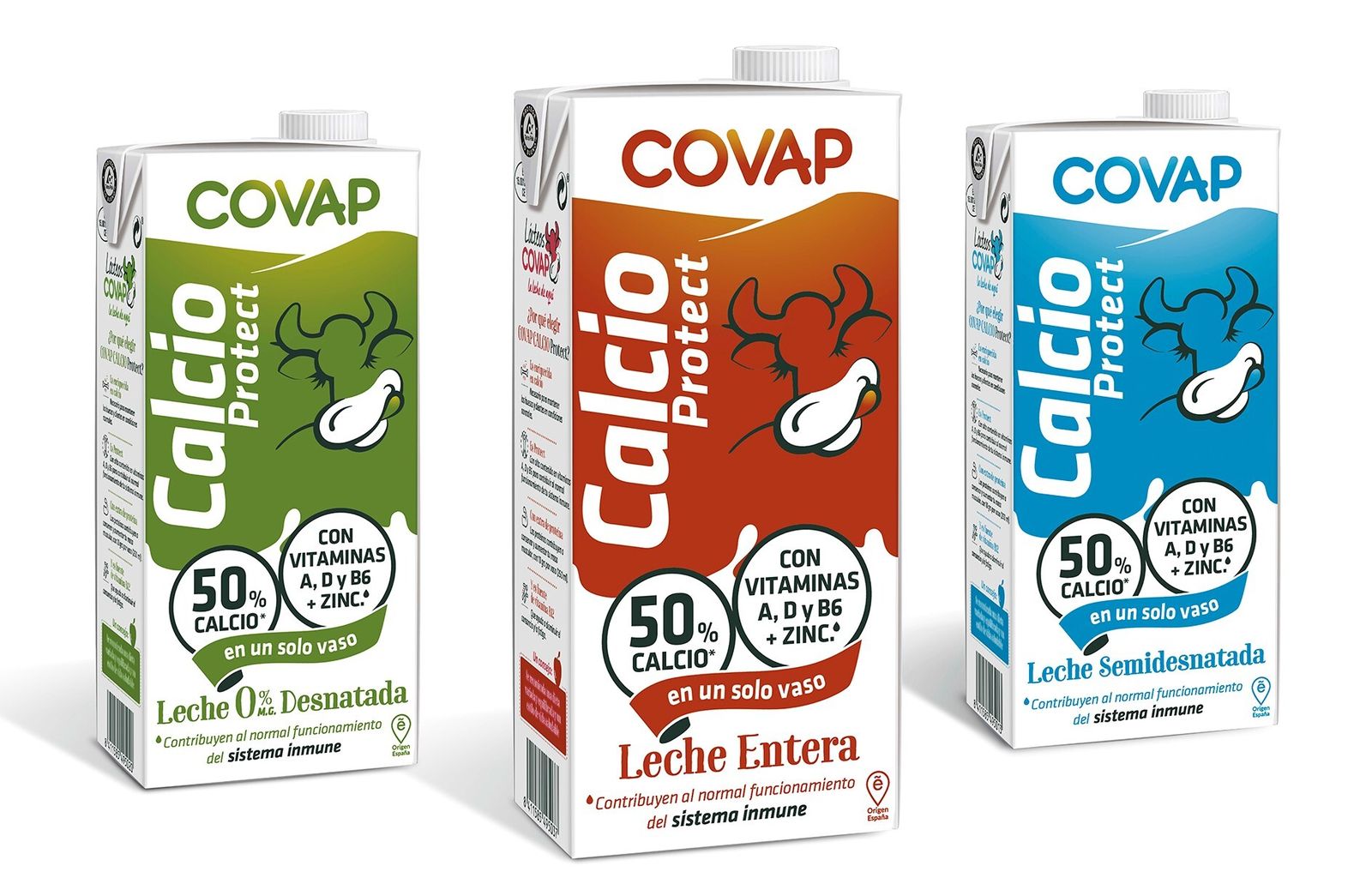 Nueva gama Calcio Protect de Lácteos Covap.