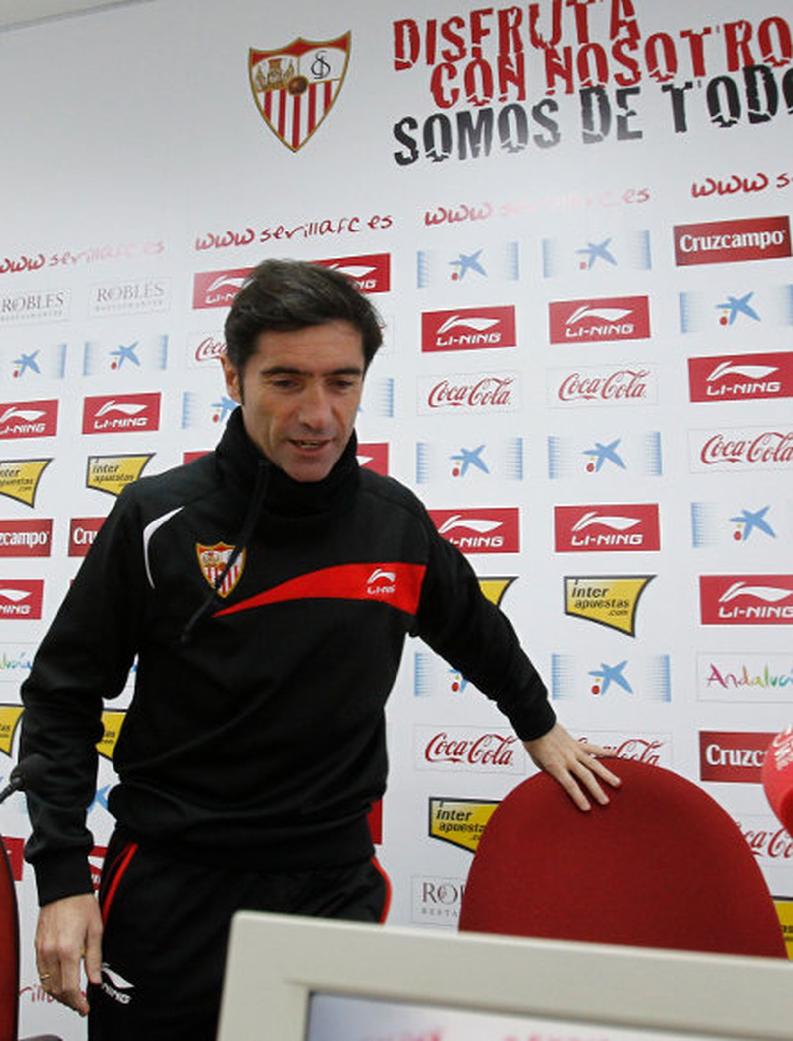 Marcelino: "La eliminatoria se va a decidir en el partido de vuelta"