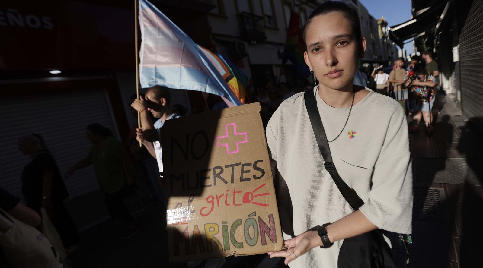 Manifestación por el Día del Orgullo LGTBIQ+ en La Línea