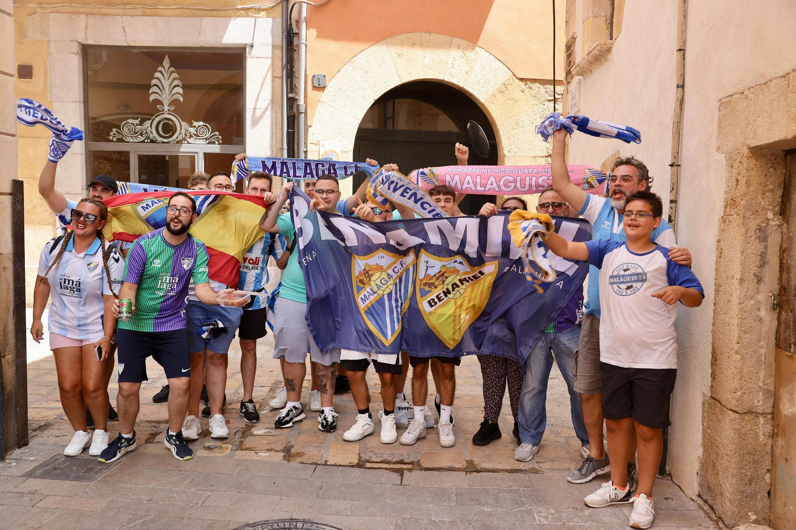 La madrugada interminable con la que Málaga celebró el ascenso