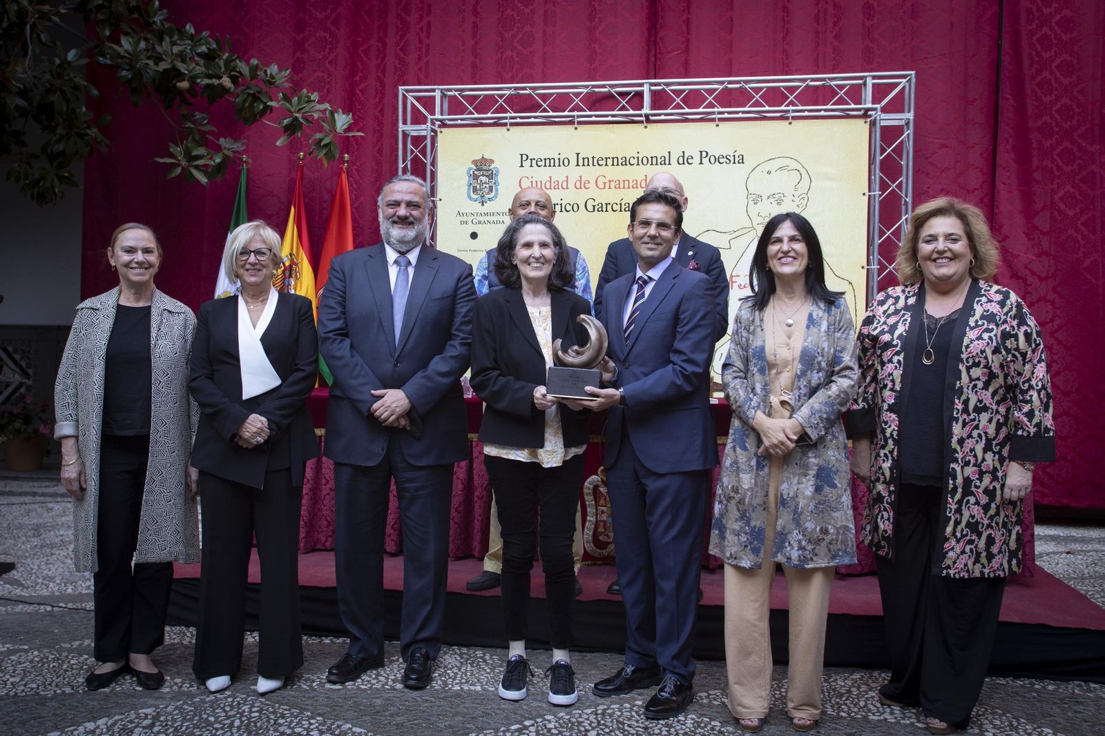 La entrega del Premio Lorca de Poesía a Yolanda Pantín, en imágenes