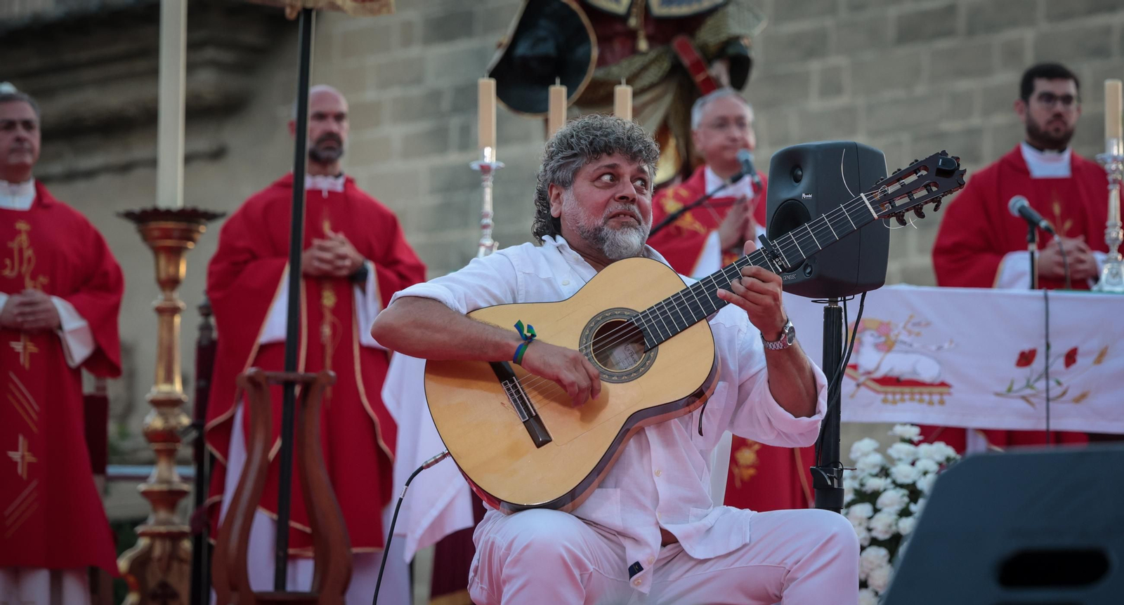 Misa flamenca en el barrio de Santiago de Jerez