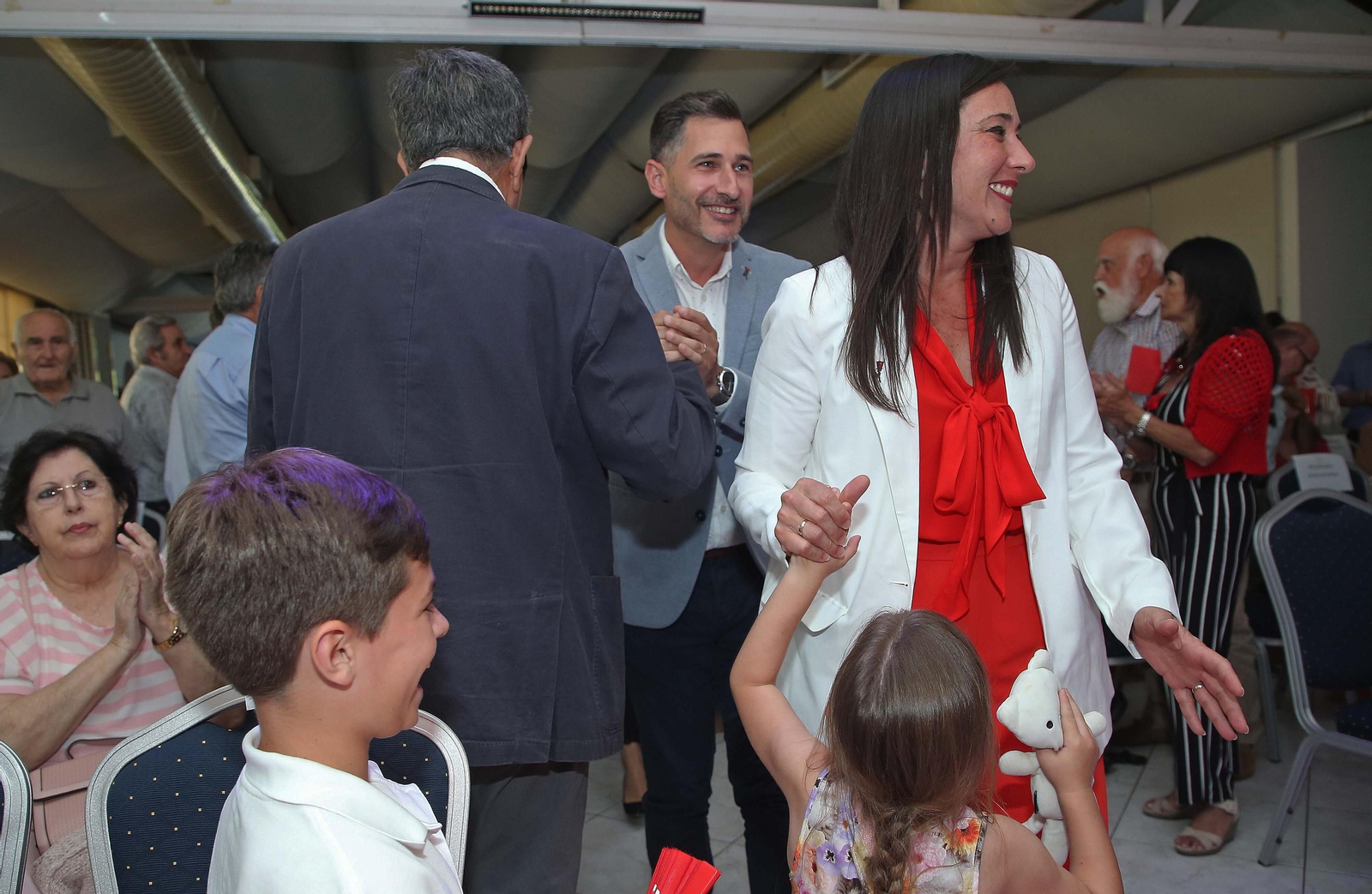 Fotos de la presentación de la candidatura de Rocío Arrabal a la Alcaldía de Algeciras