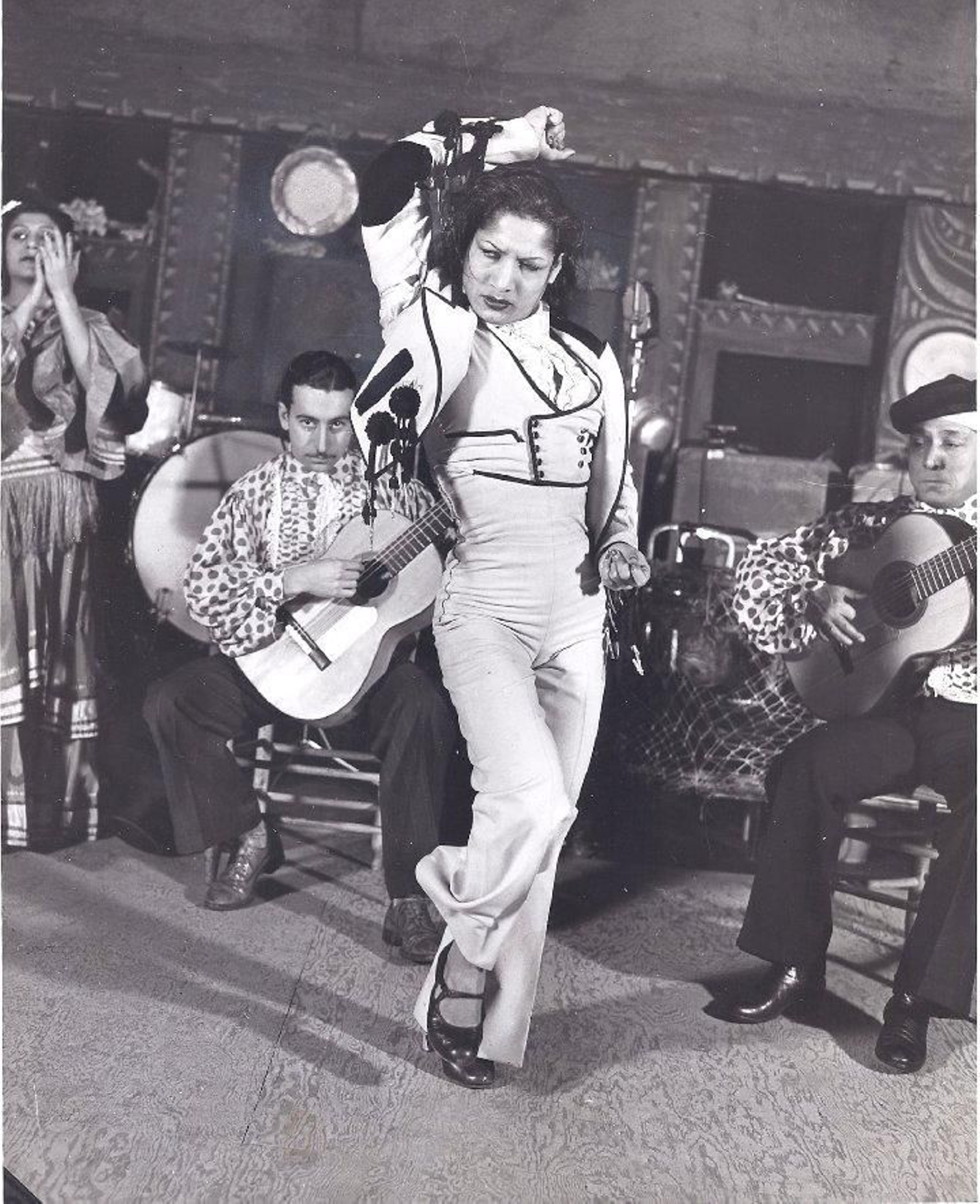 Carmen  Amaya  en el Beachcomber de Nueva York.