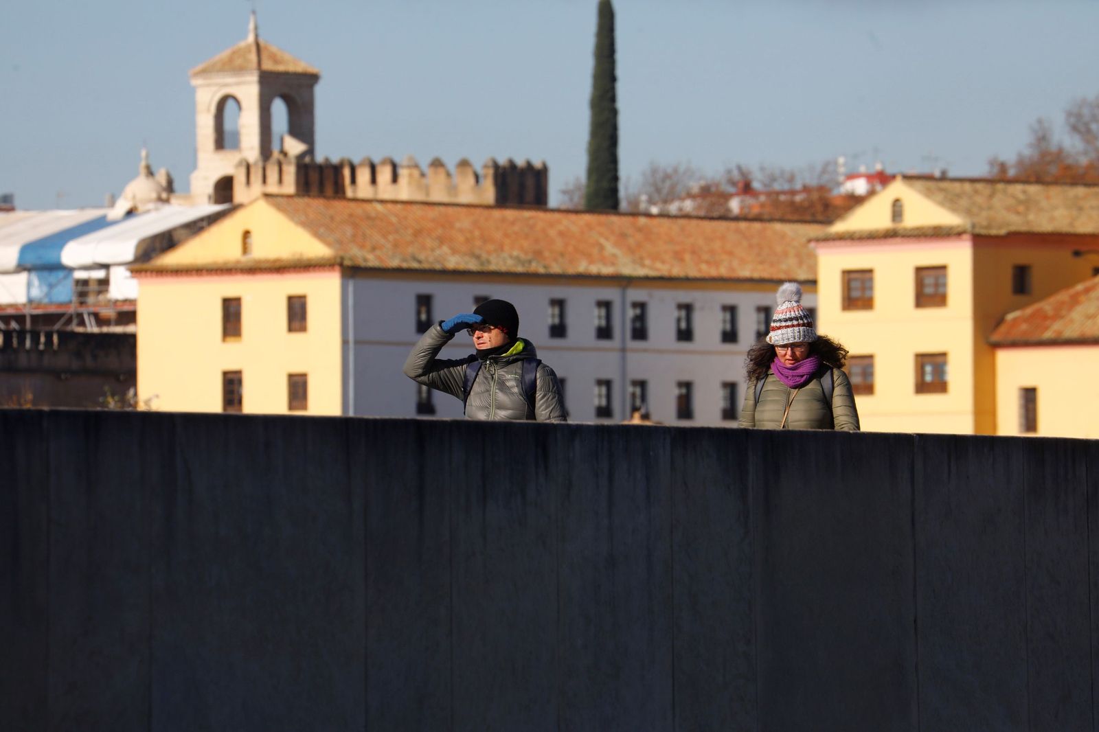 El frío polar llega a Córdoba, en imágenes
