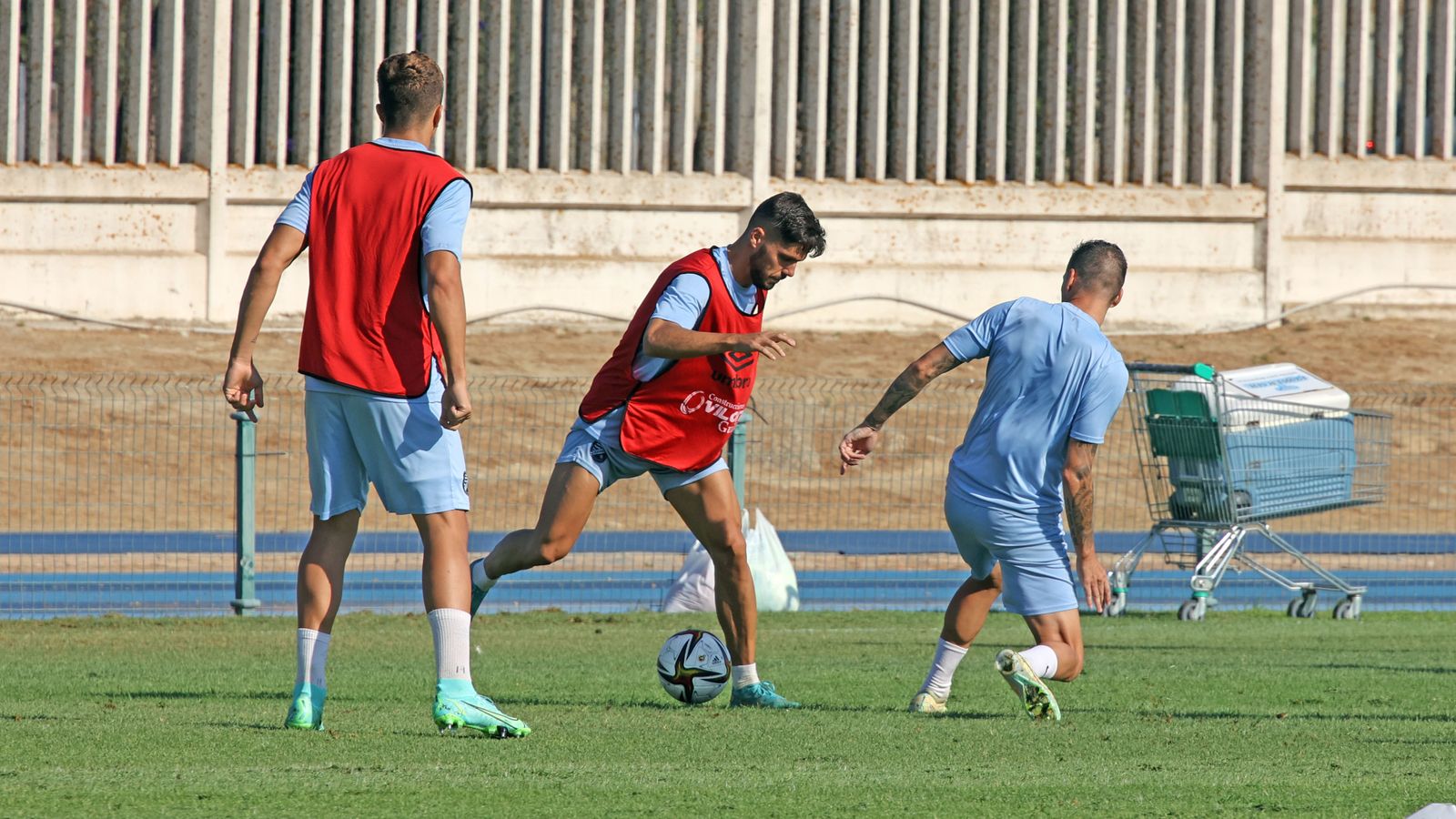 Entrenamiento del Xerez DFC en el Anexo Pepe Ravelo