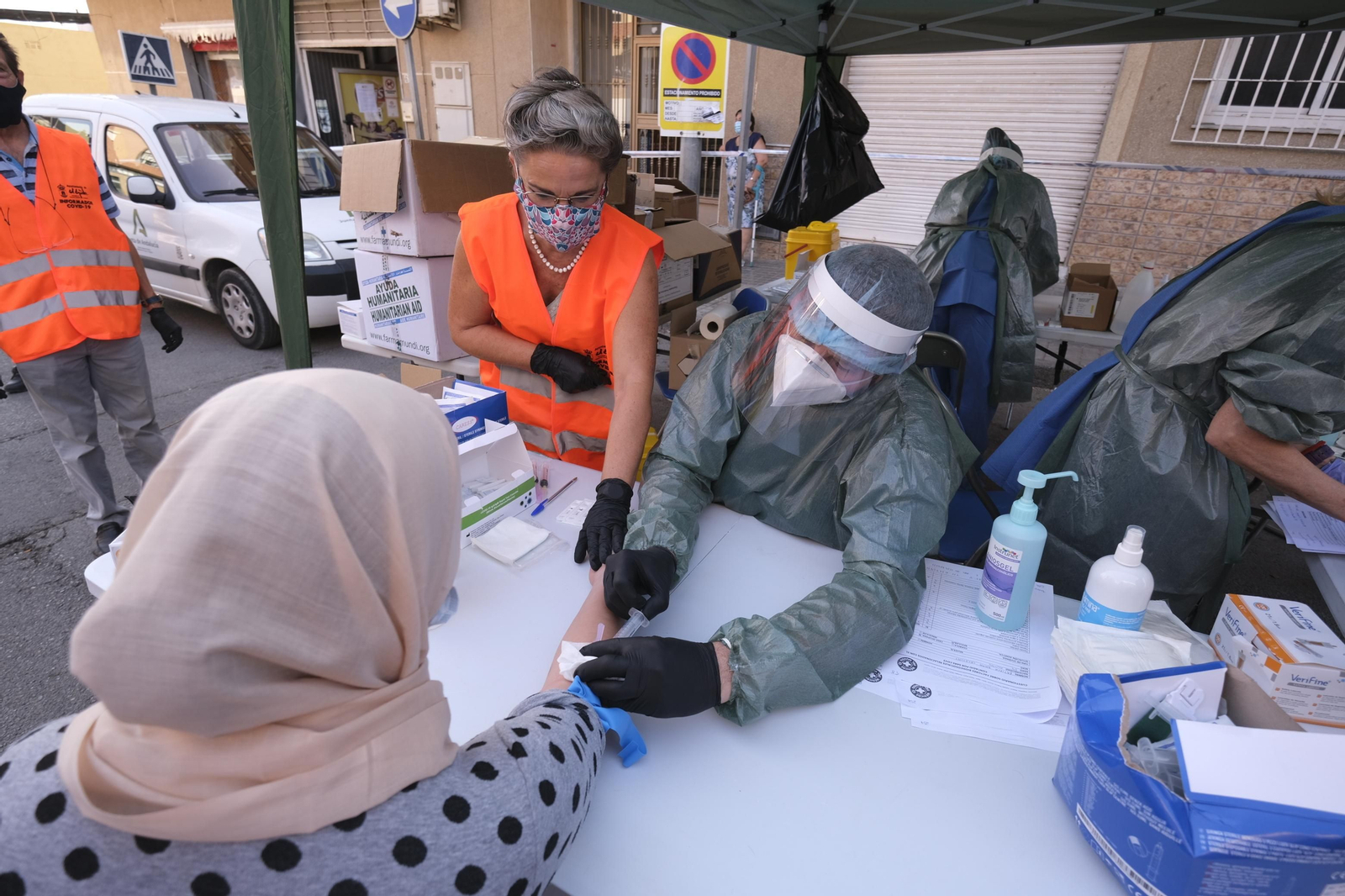 Fotogalería pruebas serológicas de la COVID-19 en Santa María del Águila