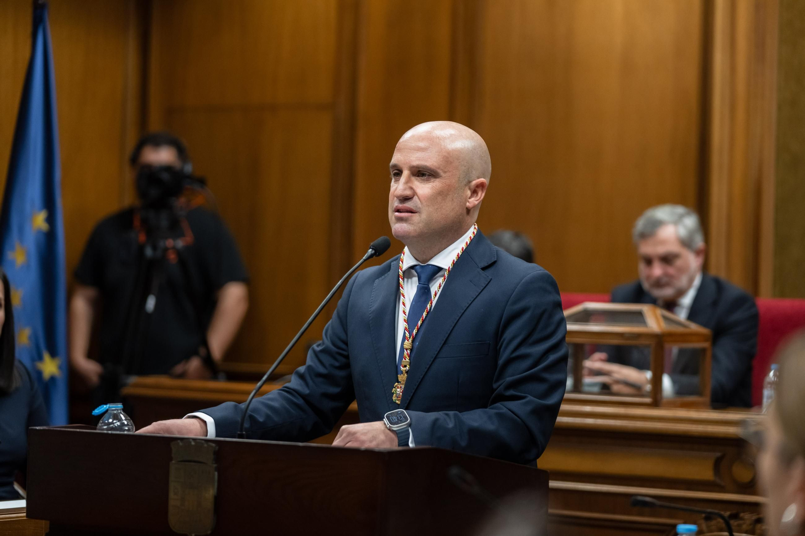 Así se ha vivido la investidura del nuevo presidente de la Diputación Provincial de Almería