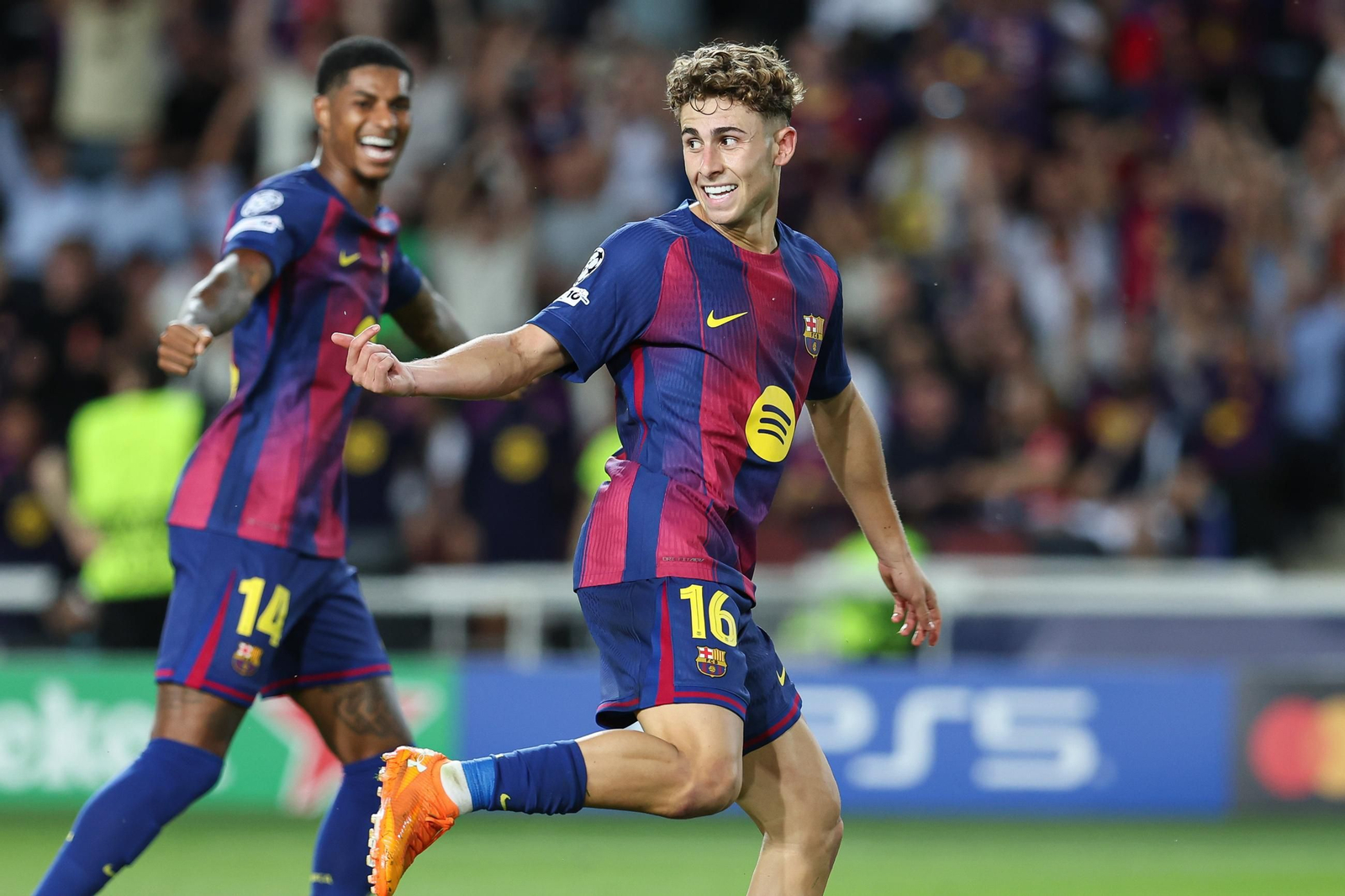 Las fotos del Barcelona-Olympiacos