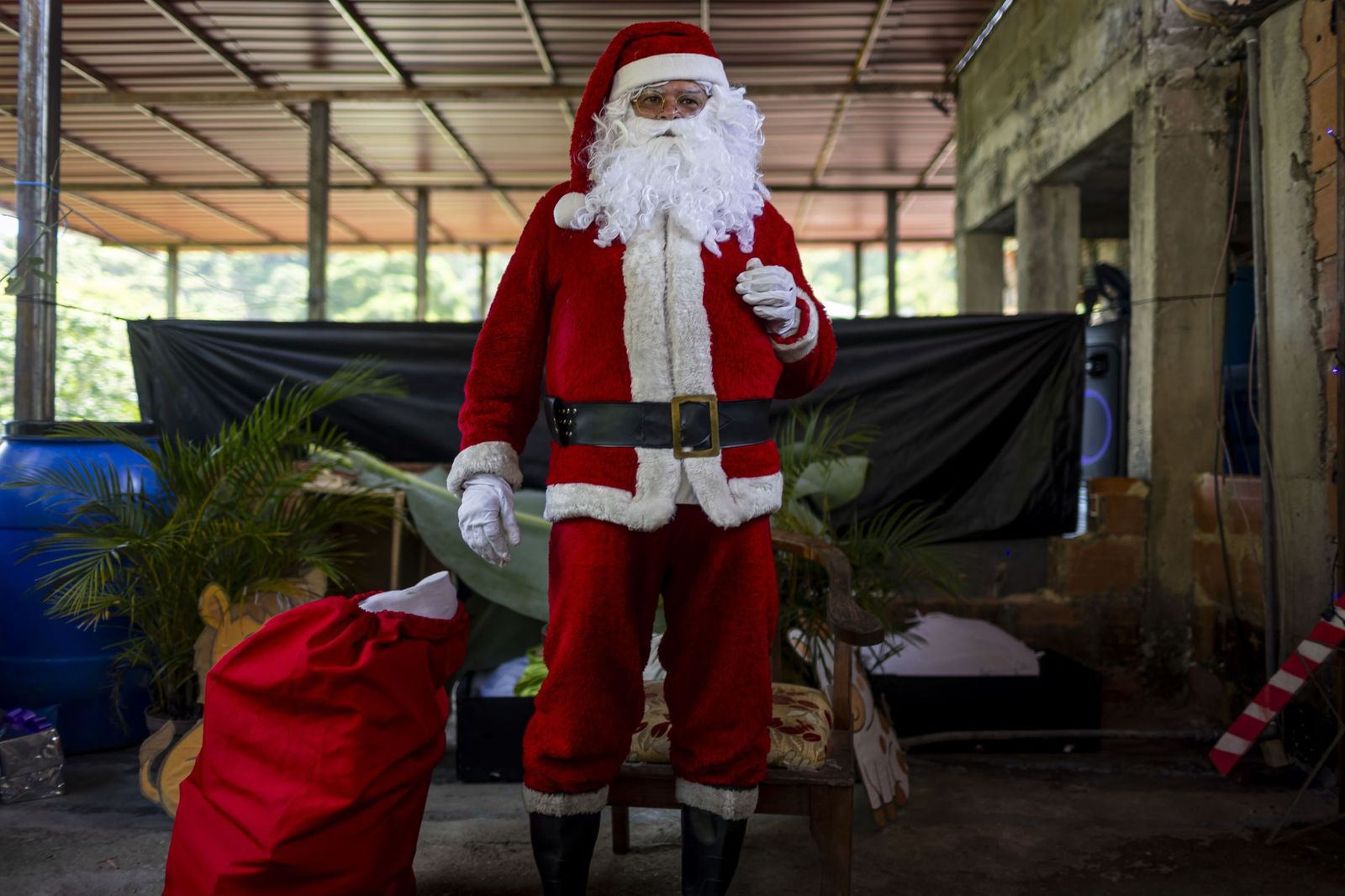 Un Papa Noel, en una imagen de archivo.