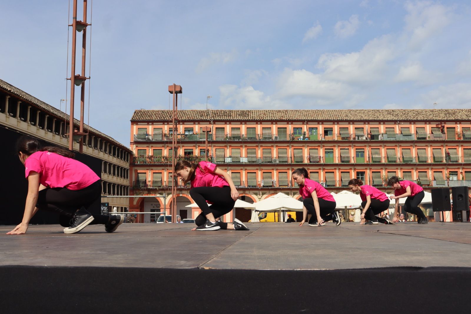 'Flashmob' en La Corredera por el Día Internacional de la Danza