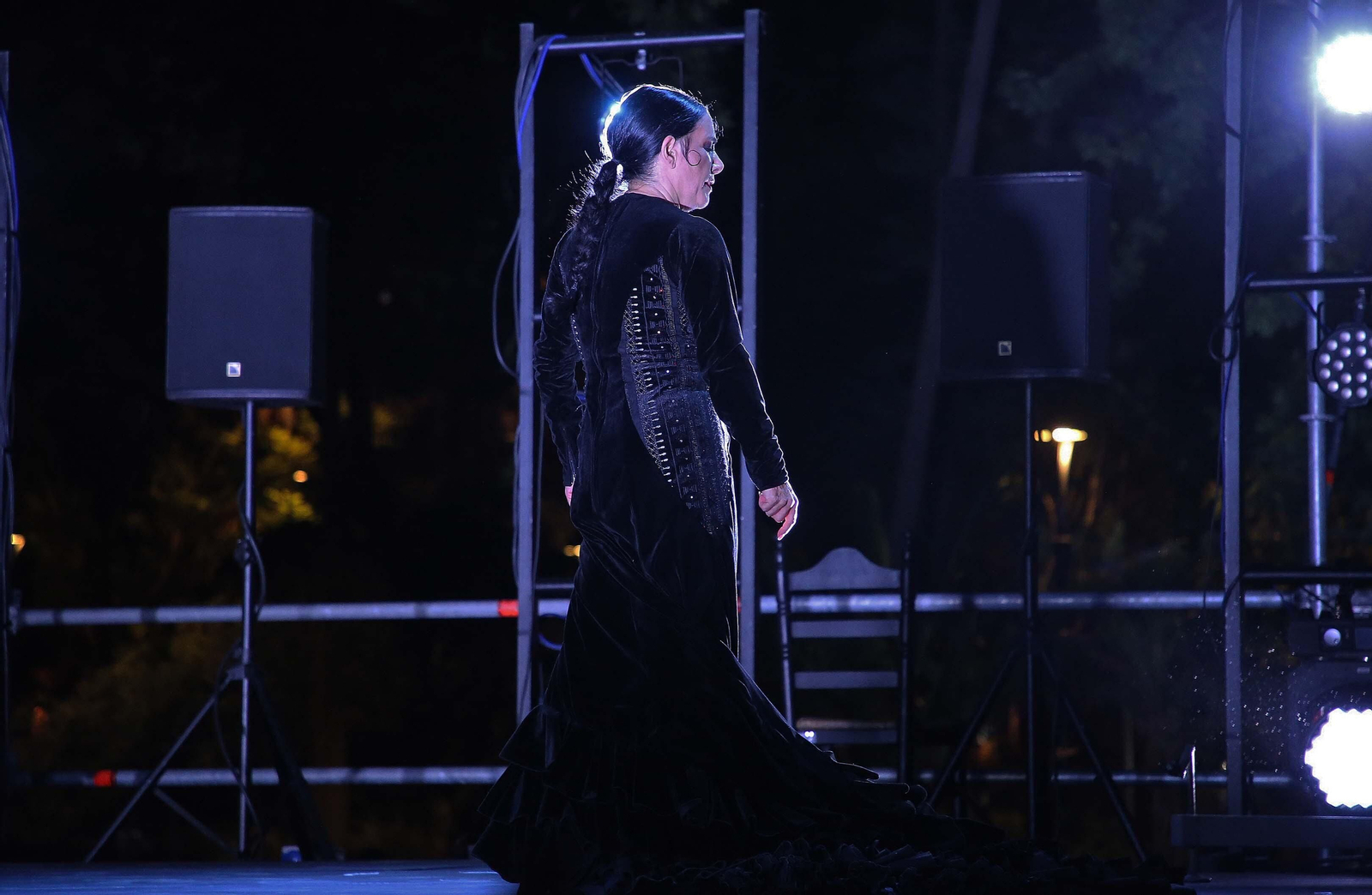 Fotos del espectáculo de Eva Yerbabuena en el IX Encuentro Internacional de guitarra Paco de Lucía