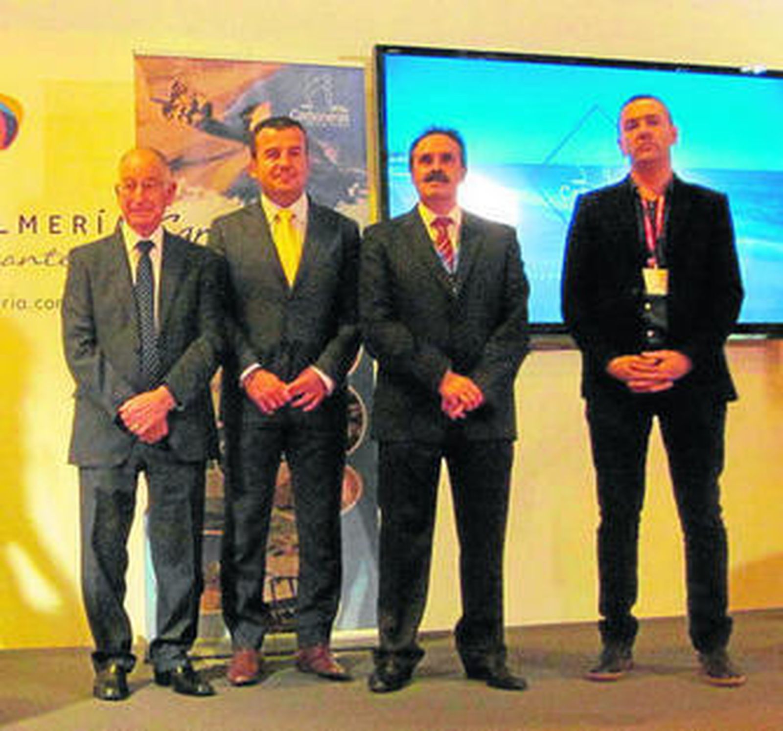 Gabriel Amat, Salvador Hernández, Alfredo Valdivia y Pascual Díaz.