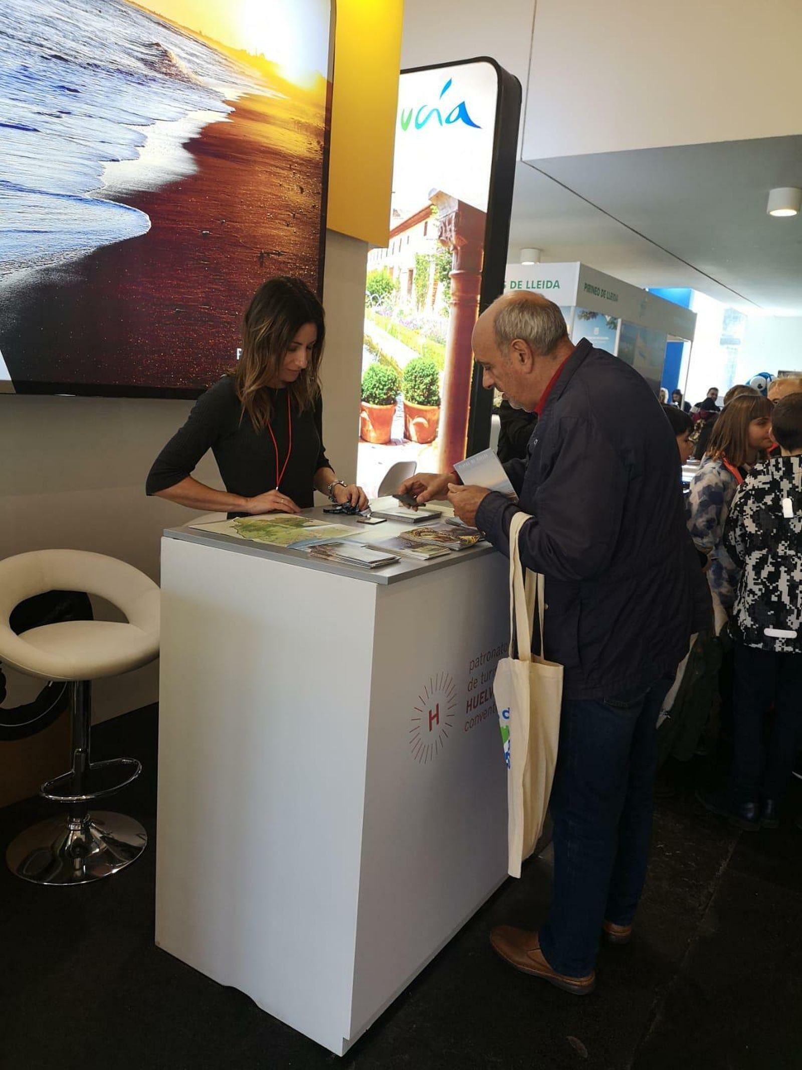 Particpación de Huelva en la feria de Navarra.