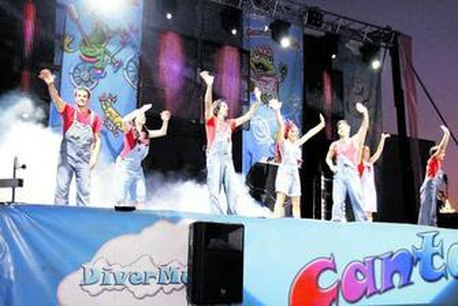 La diversión estaba cantada