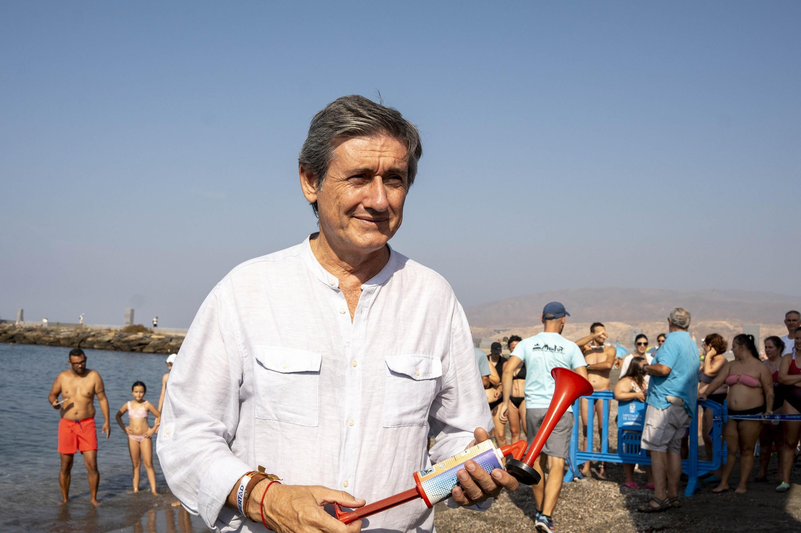 Travesía a nado Carlos Tejada de Almería