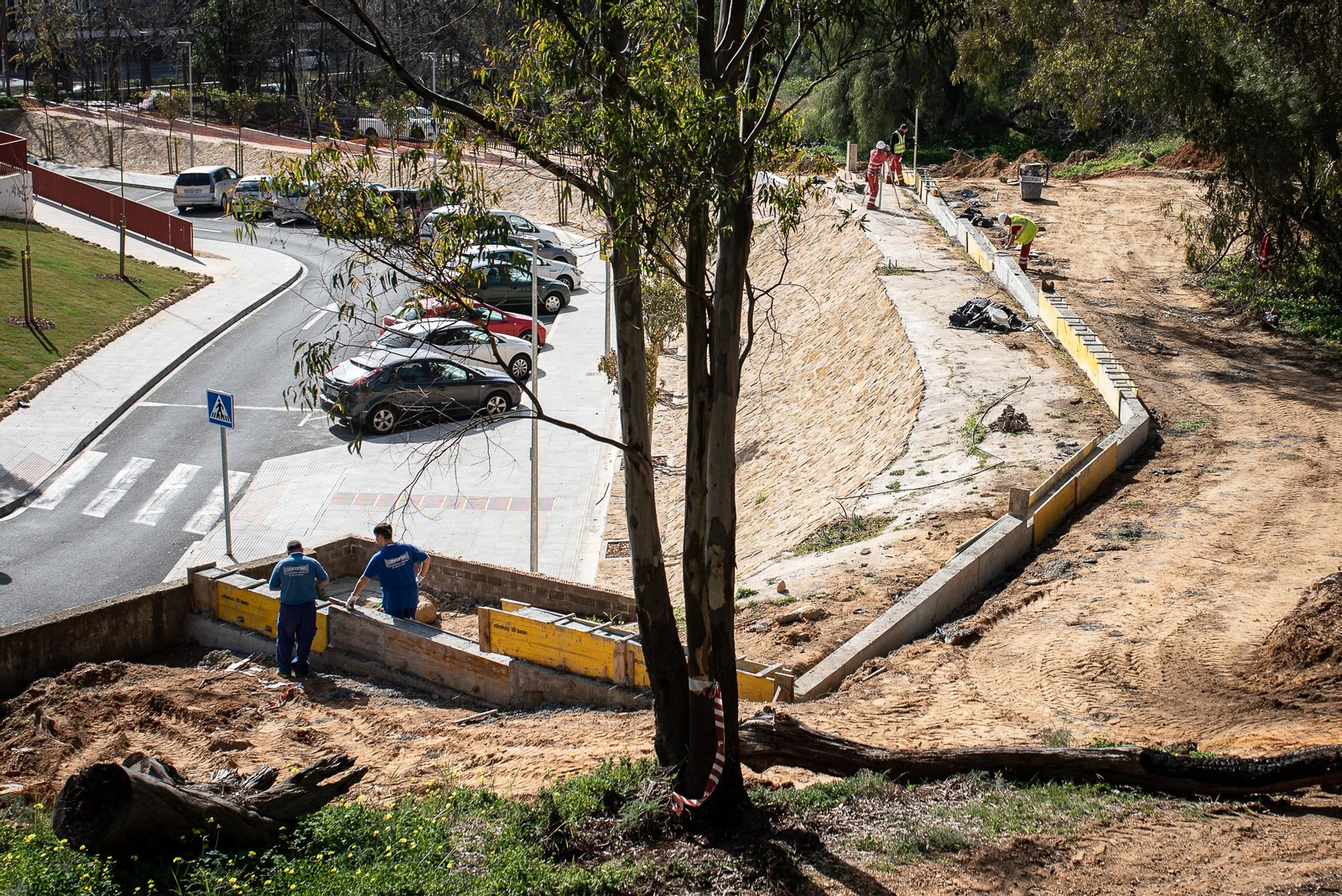 Actuaciones de mejora en el Parque Moret, en imágenes