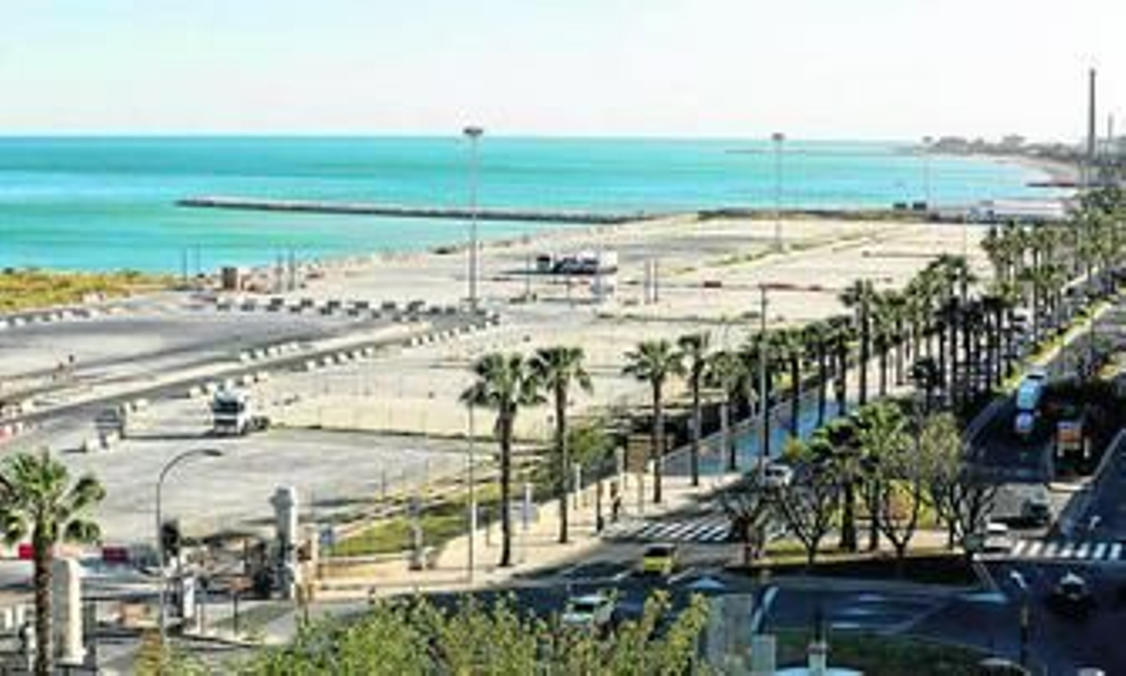 Vista de los terrenos de San Andrés, donde el Ayuntamiento quiere levantar el Auditorio. Vista de los terrenos de San Andrés, donde el Ayuntamiento quiere levantar el Auditorio.