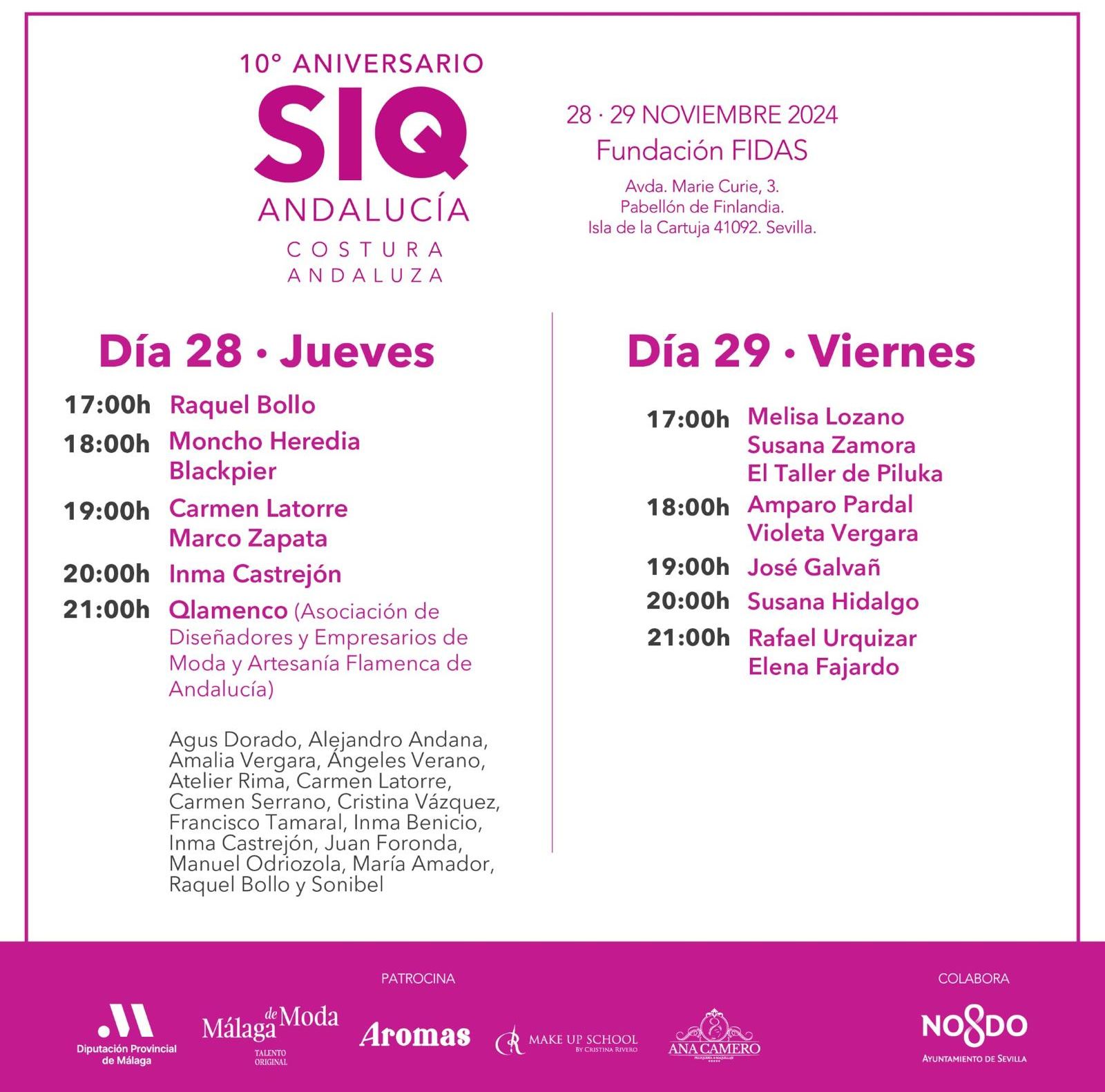 Programación de SIQ 2024.