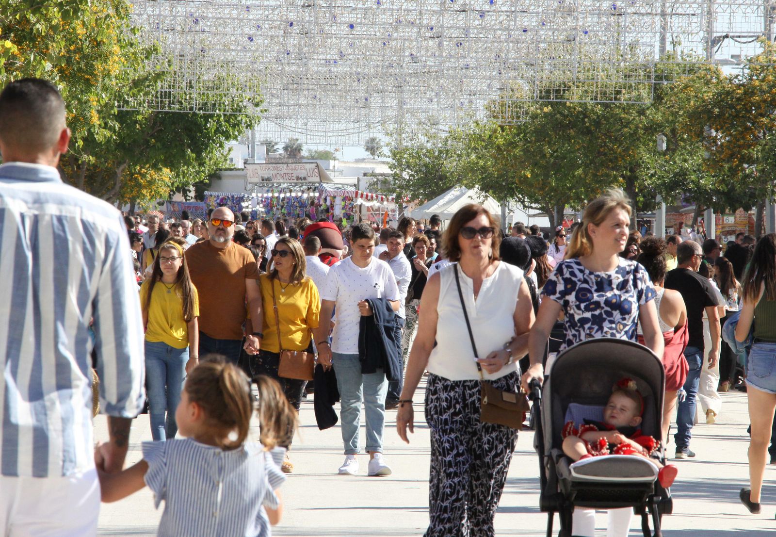 Imágenes del último día de la Feria de Chiclana