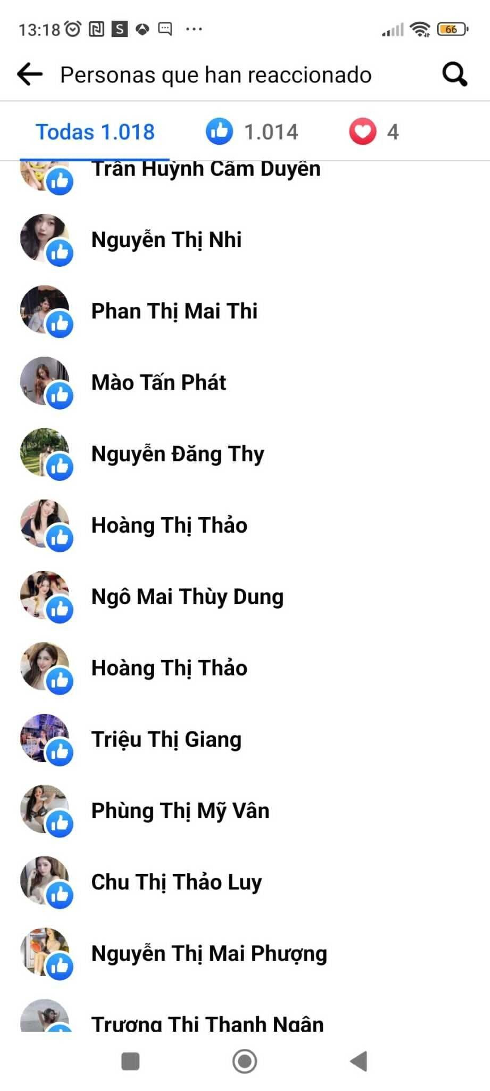 Los "me gusta" asiáticos.