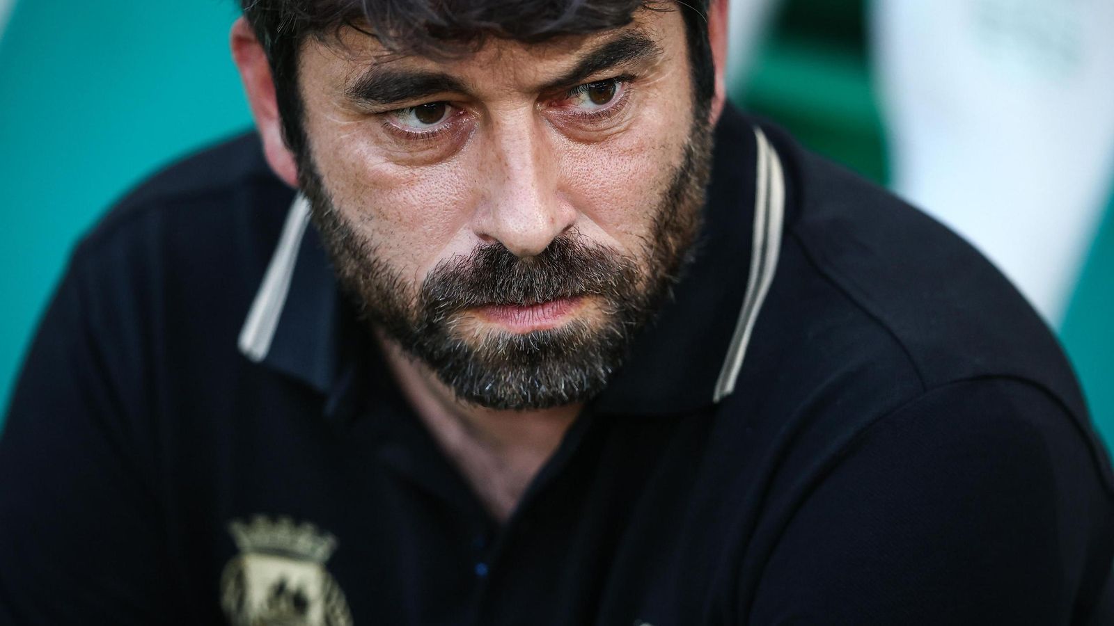 El técnico del Vitoria, Luís Freire, durante un partido.