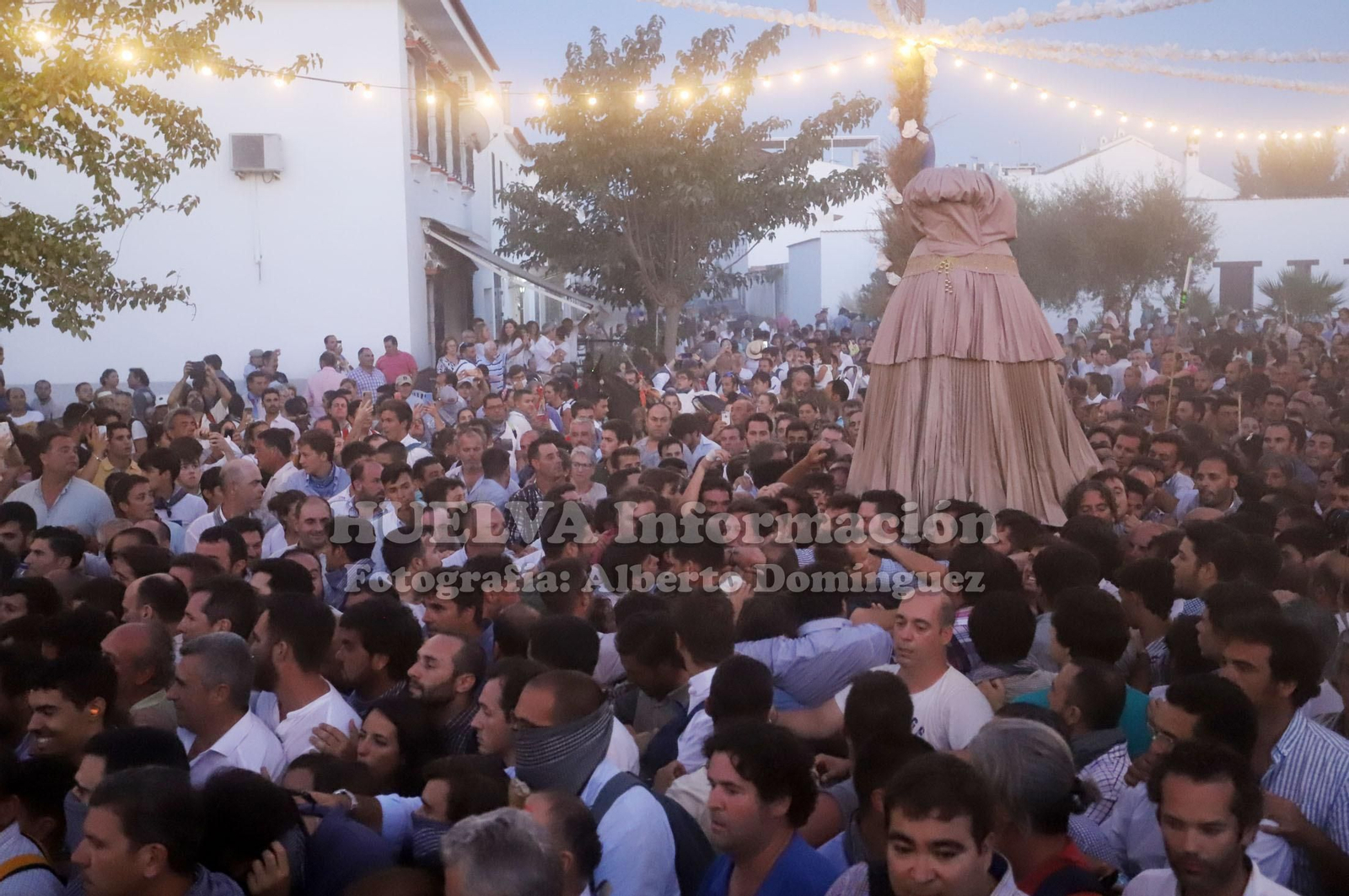 Imágenes del camino de la Venida de la Virgen del Rocío
