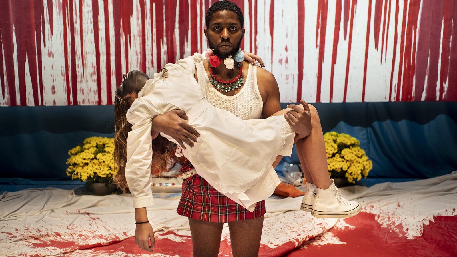 La presencia de la sangre es una de las constantes en el teatro de Angélica Liddell.