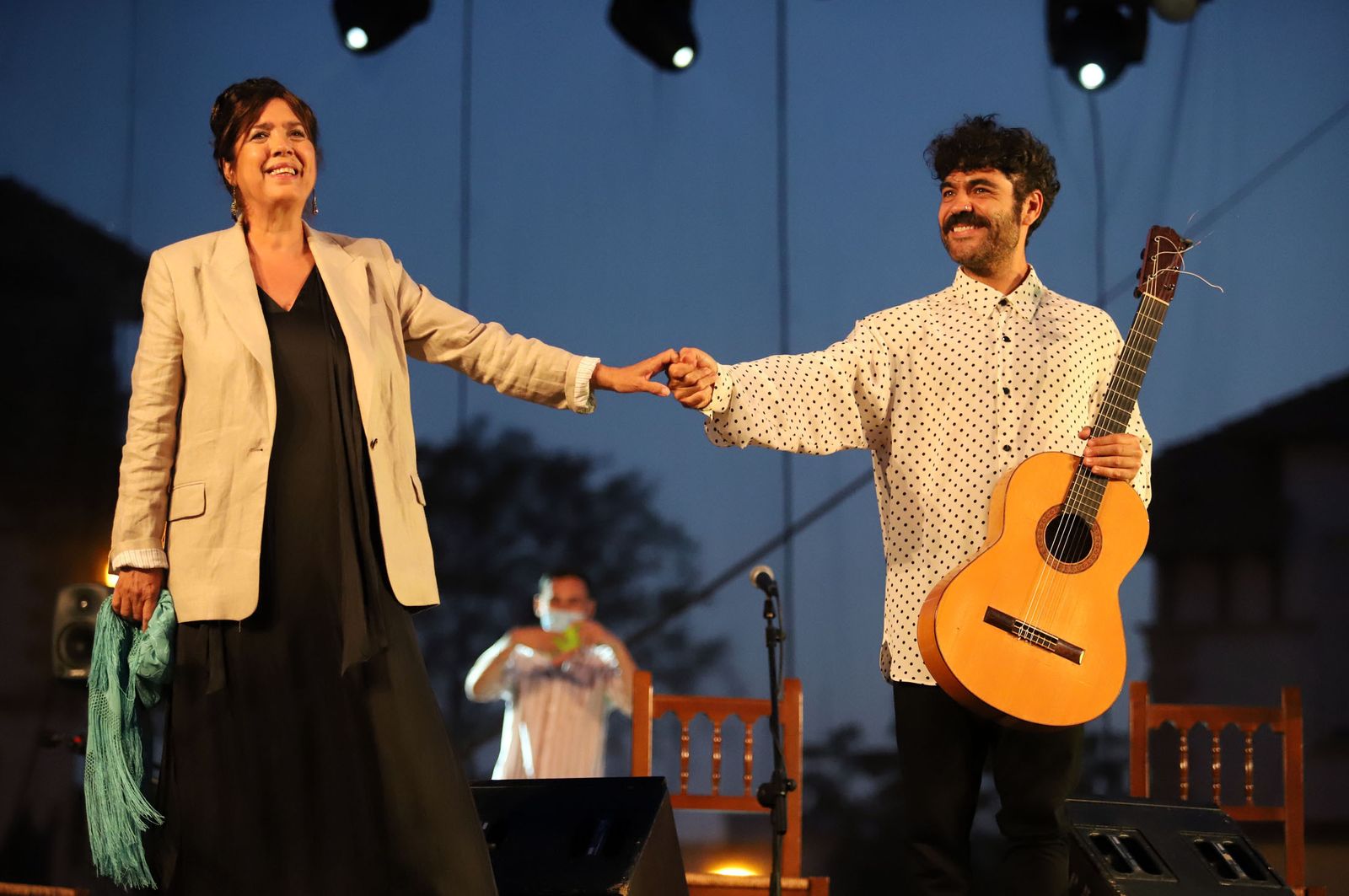Actuación de Lole Montoya y El Pecas en el Festival de Flamenco 'Ciudad de Huelva', en imágenes
