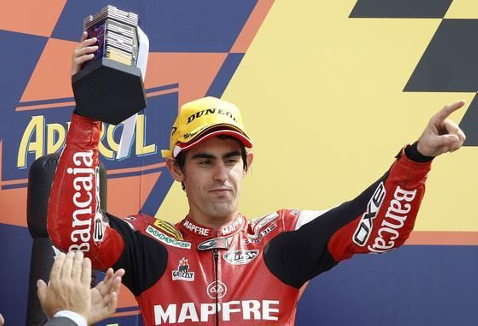 Julián Simón, segundo en el Gran Premio de San Marino de Moto2.

Foto: Reuters