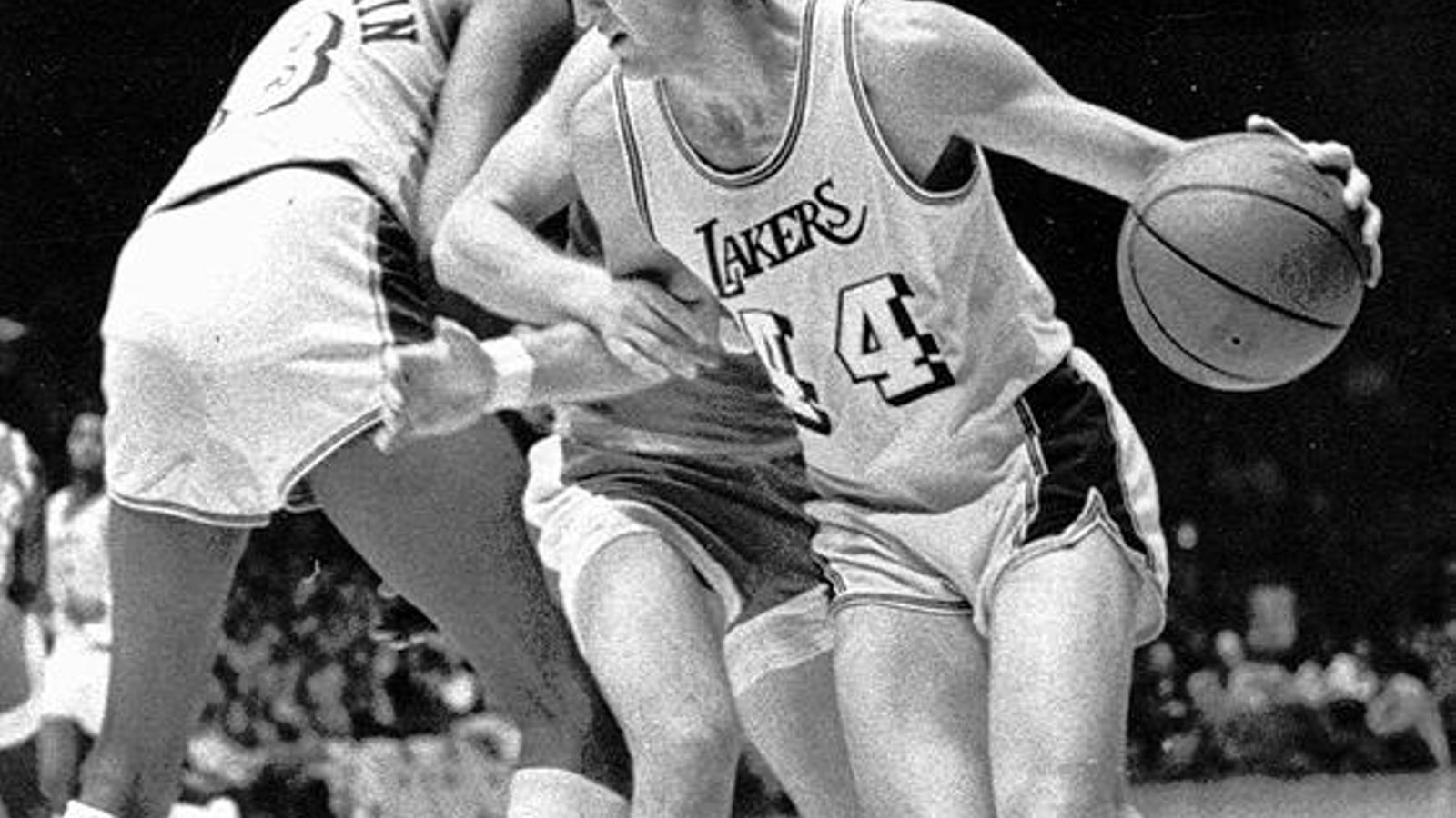 Jerry West, con los Lakers