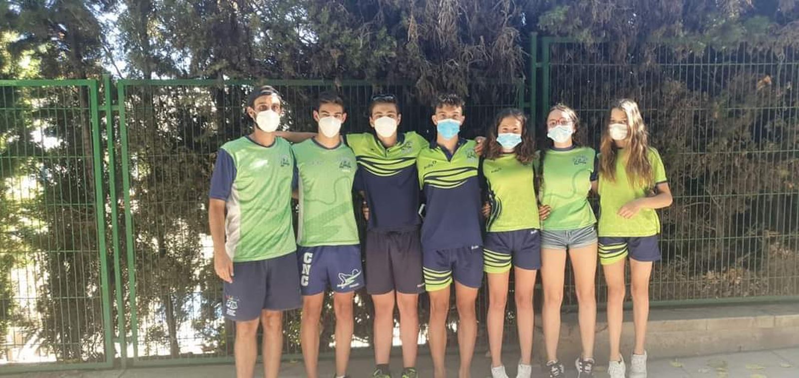 Los representantes del CN Colombino lograron buenas marcas en el Andaluz de Jaén.