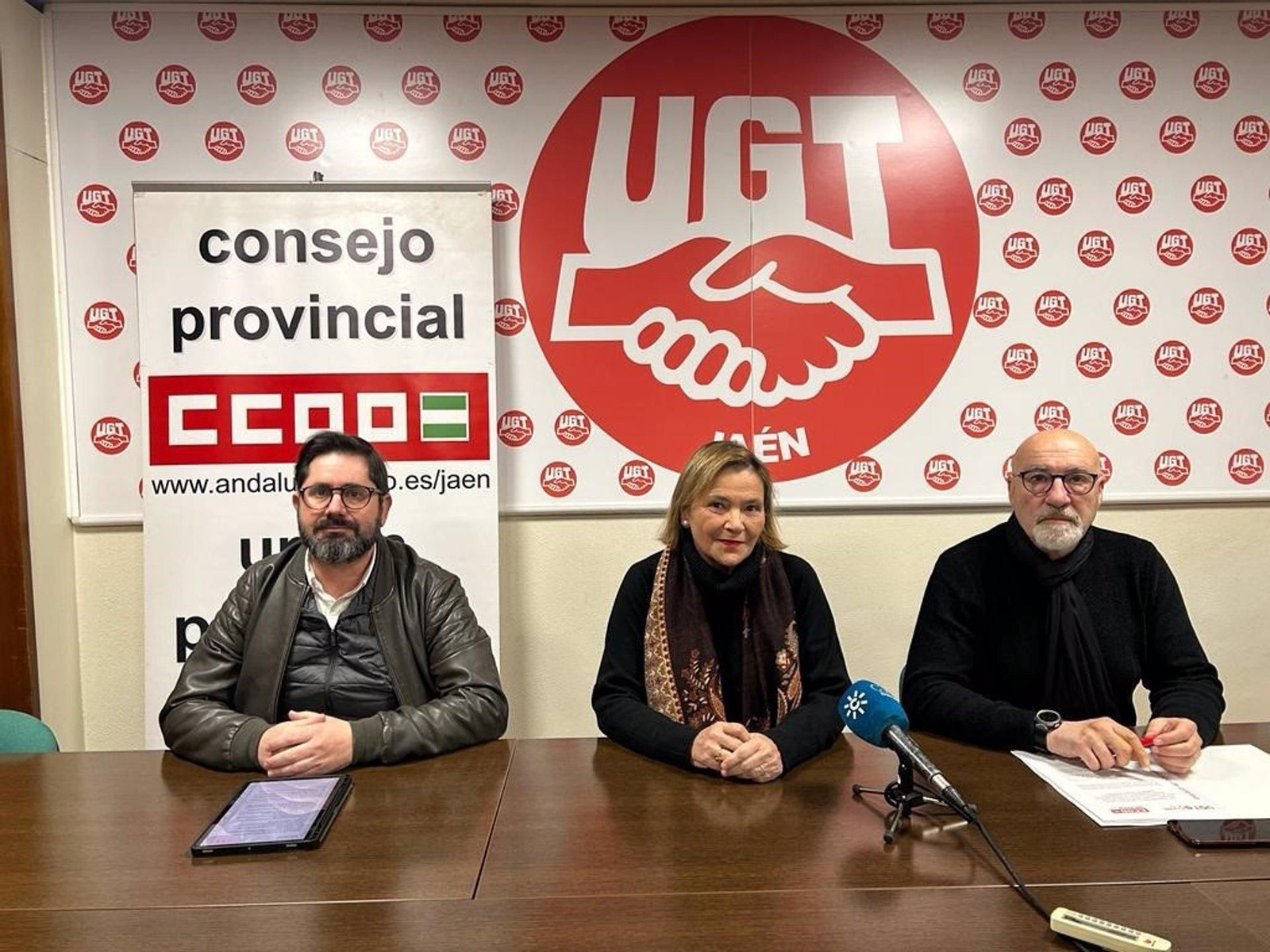 Responsables de UGT y CCOO informan sobre la negociación del convenio de hostelería