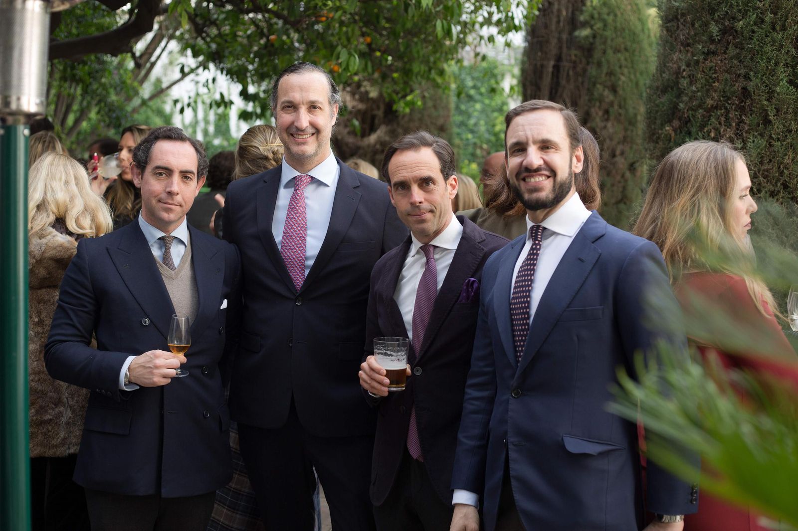 Imágenes del bautizo de Yago Moreno de Alarcón en Jerez