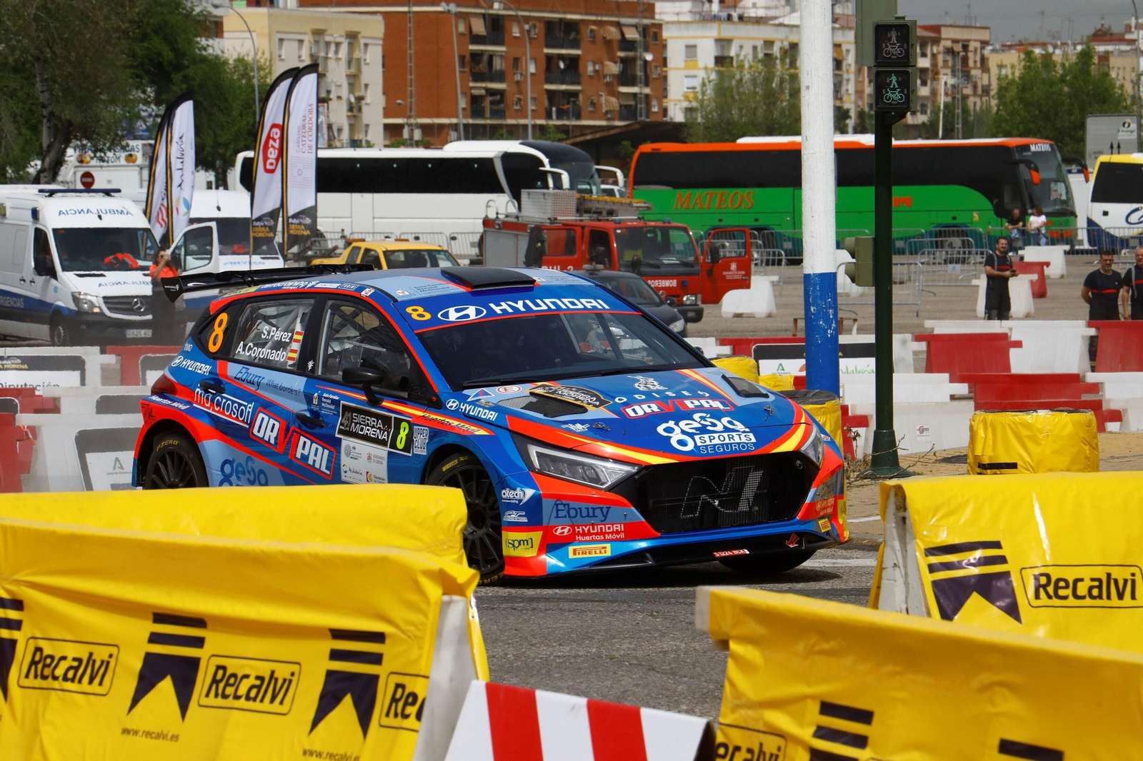 Las mejores fotos de la primera jornada del Rallye Sierra Morena 2024