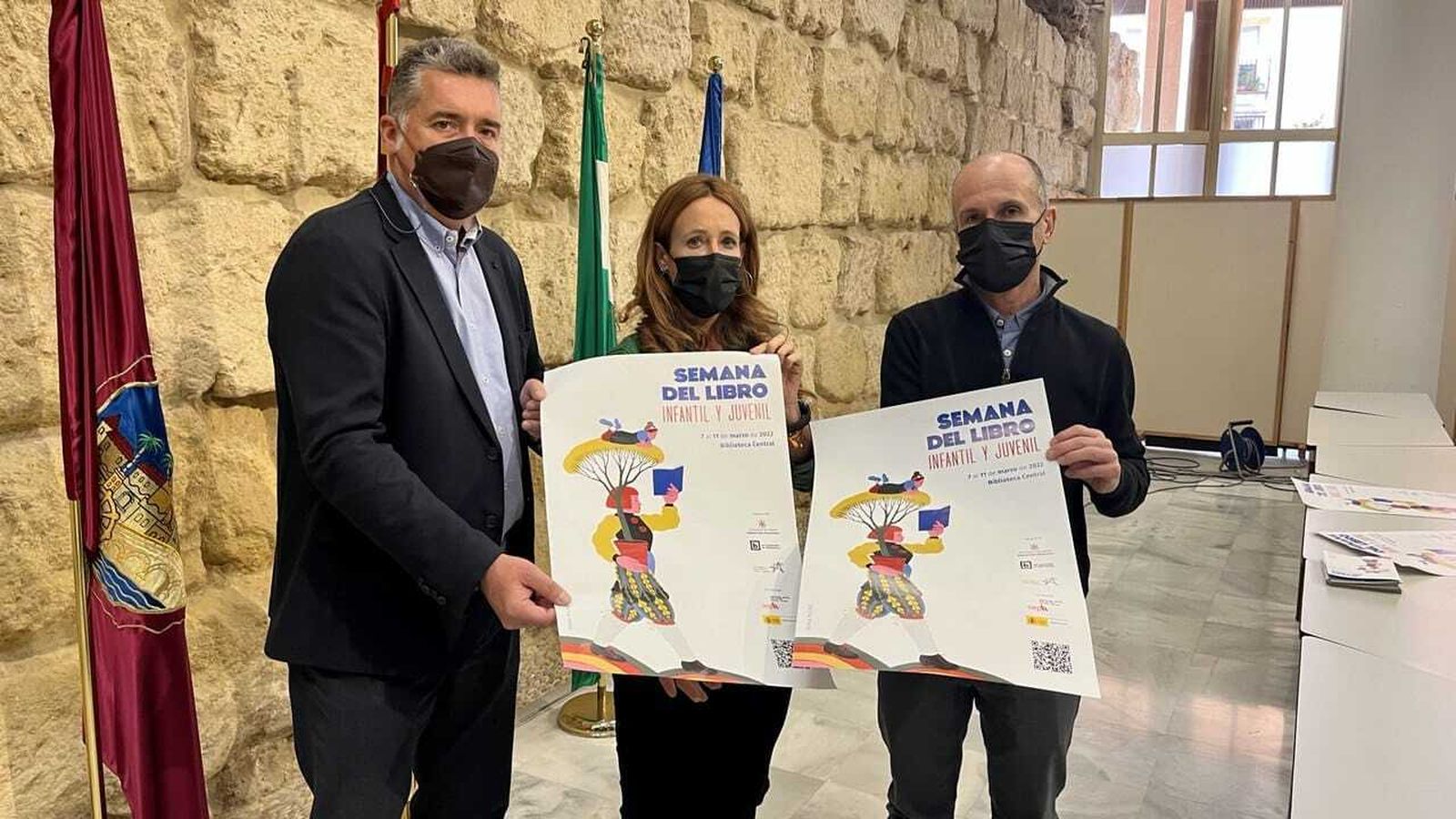 Presentación de la Semana del Libro Infantil y Juvenil en el Ayuntamiento de Córdoba.