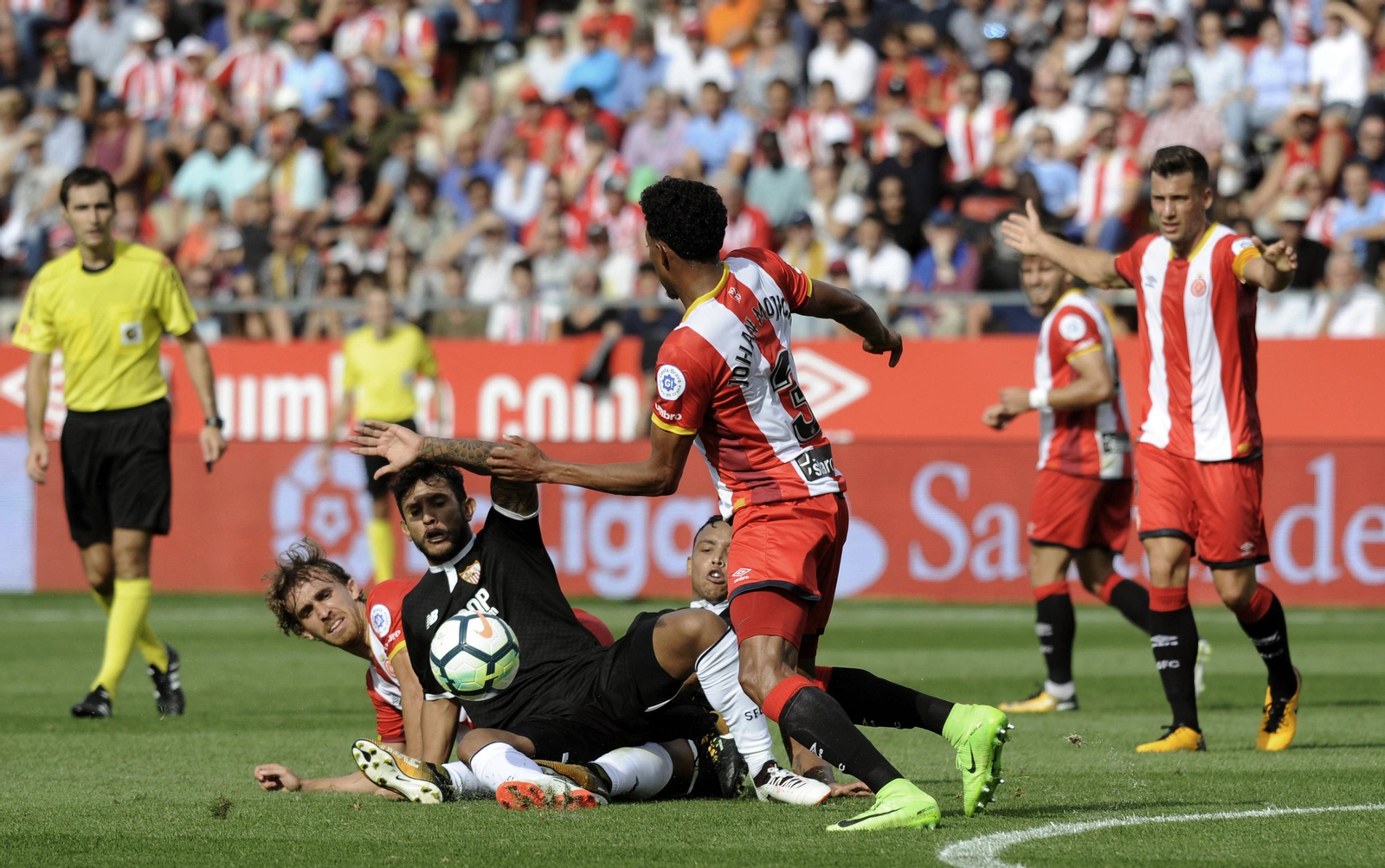 Las imágenes del Girona-Sevilla