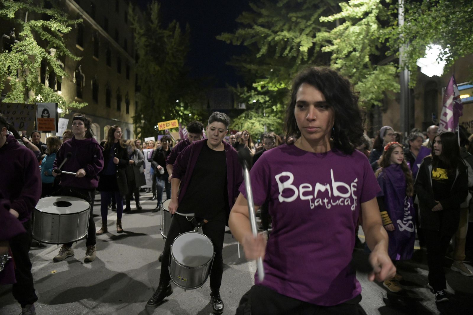 La manifestación del 25-N en Granada, en imágenes