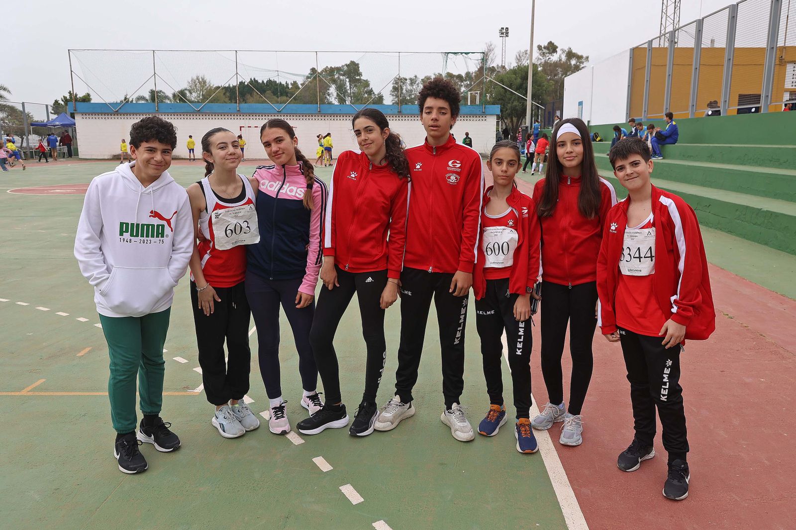 Fotos del cuarto control de invierno de la Delegación Gaditana de Atletismo en Algeciras