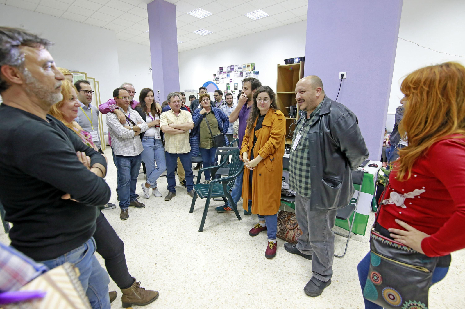 Imágenes de la noche Electoral en Jerez